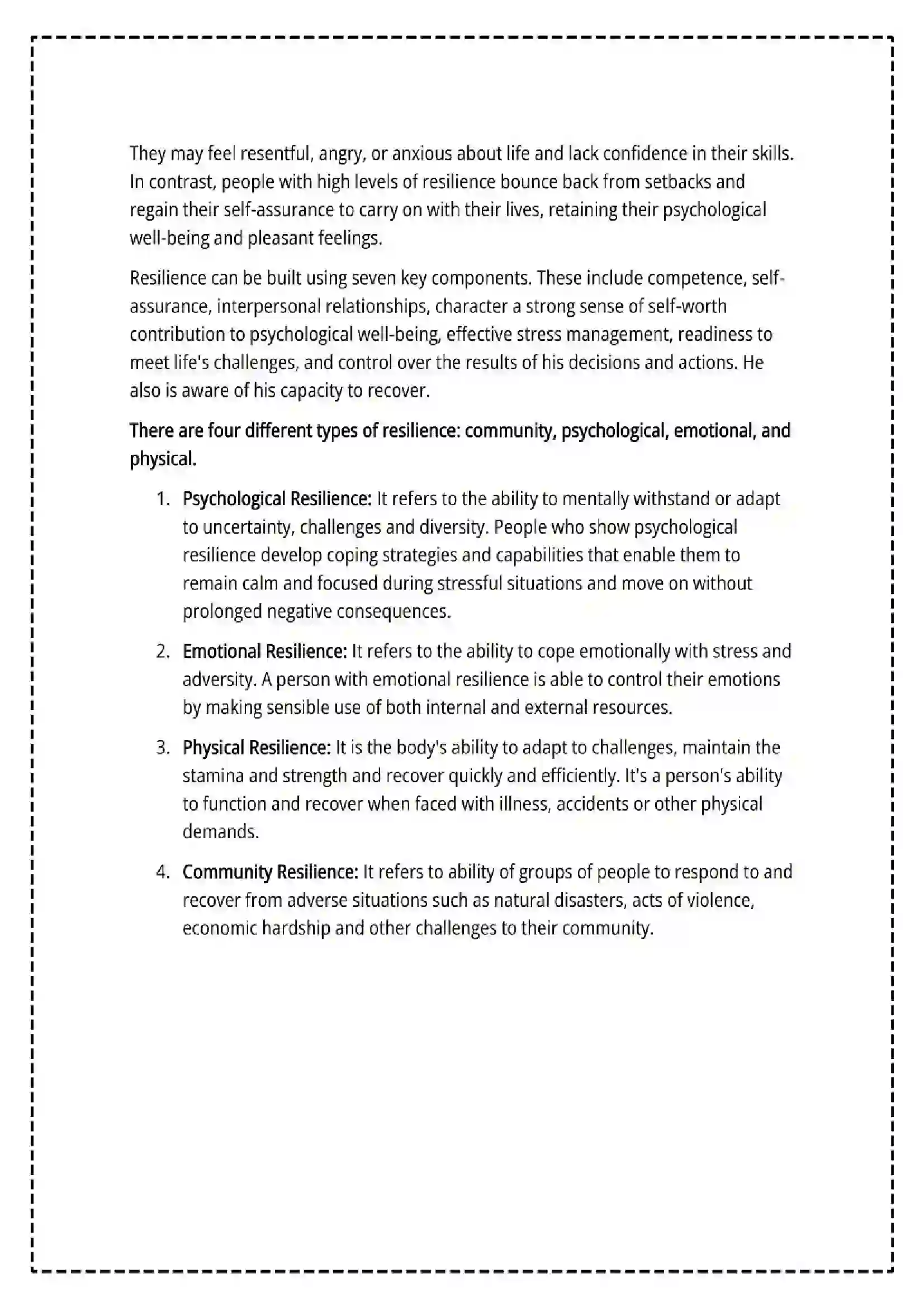 Maharashtra Board Class 12th 2025 Psychology Set - 1 - Sample Paper 24