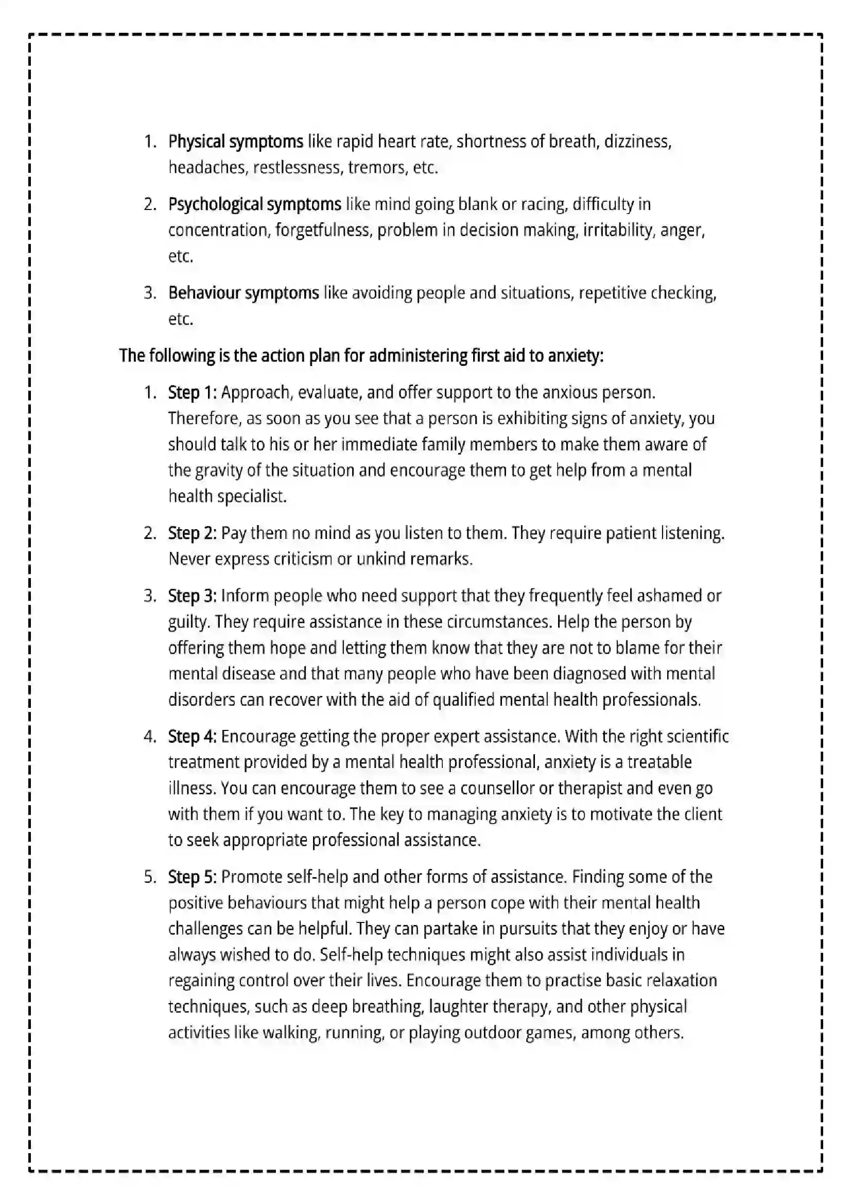 Maharashtra Board Class 12th 2025 Psychology Set - 2 - Sample Paper 24