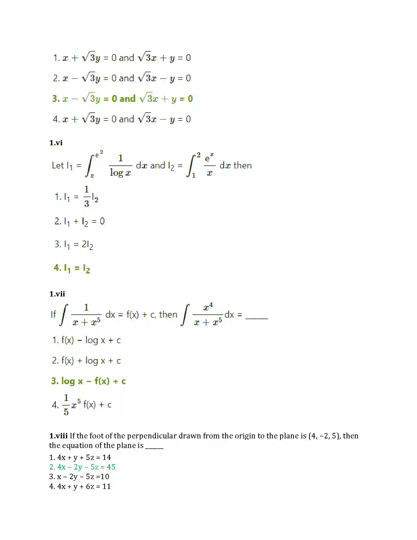 Maharashtra Board Class 12th 2025 Maths Sample Paper 3