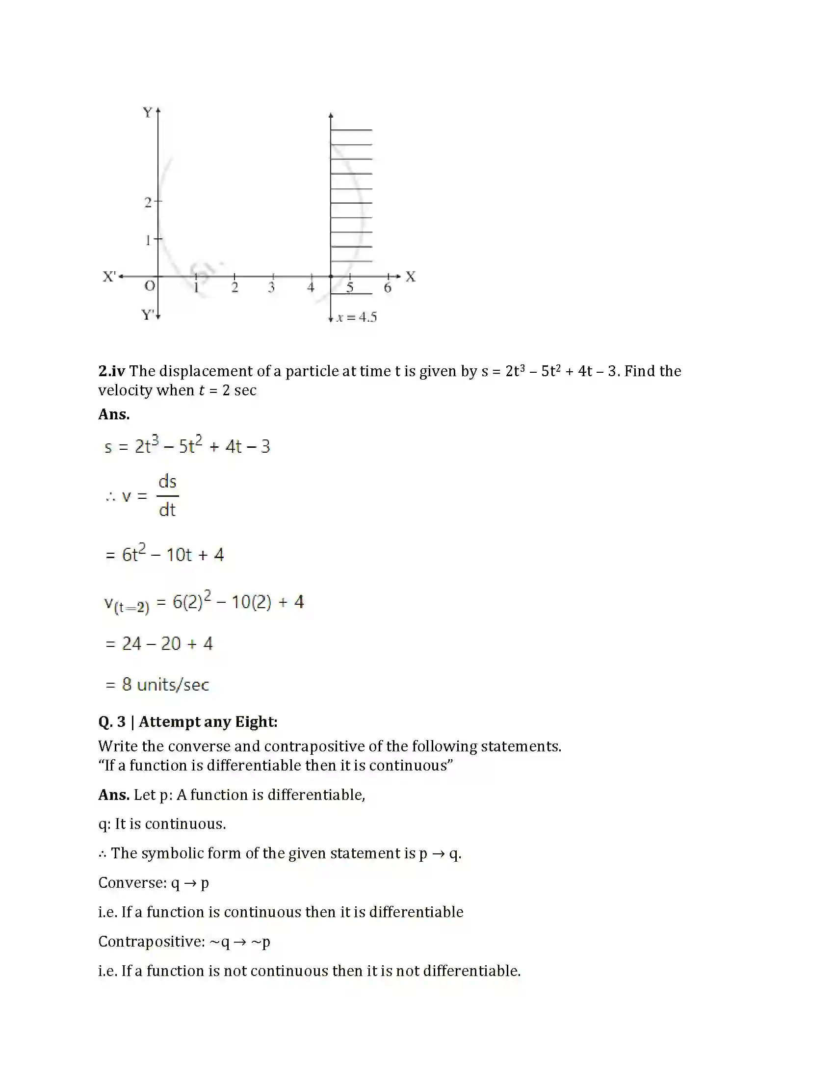 Maharashtra Board Class 12th 2025 Maths Sample Paper 6