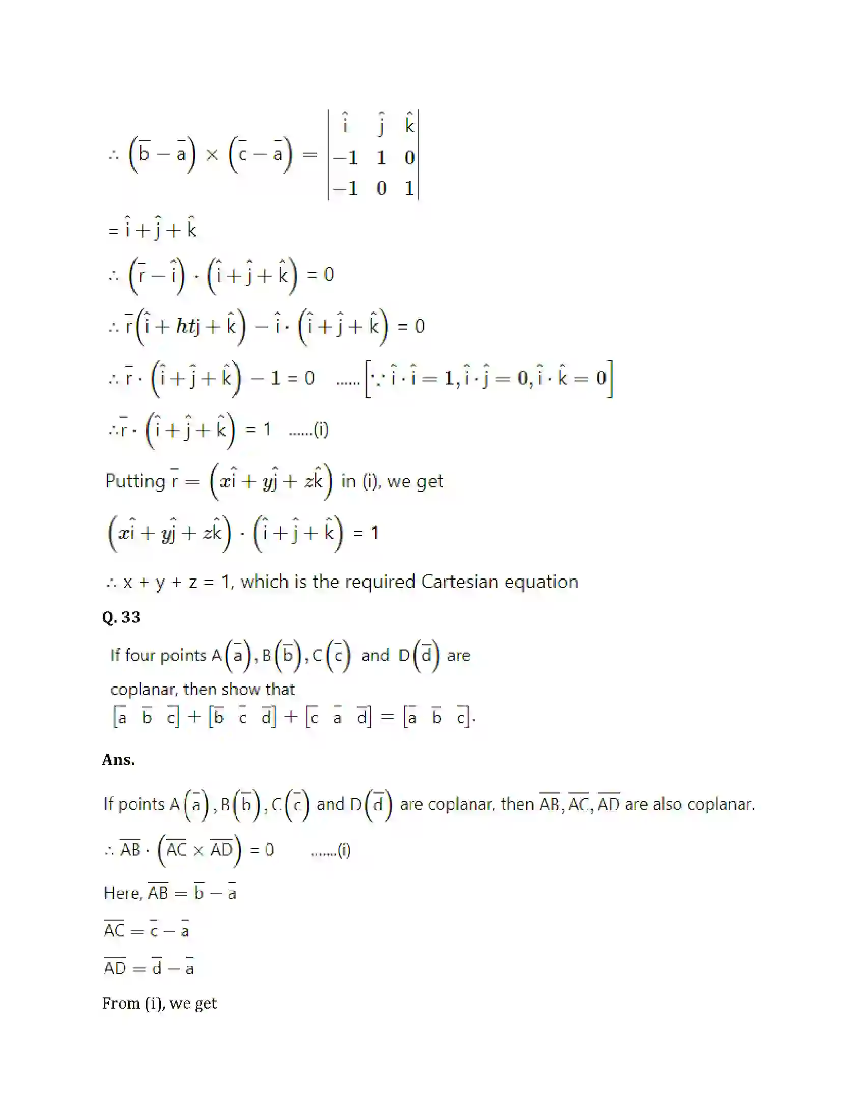 Maharashtra Board Class 12th 2025 Maths Set 1 Sample Paper 33