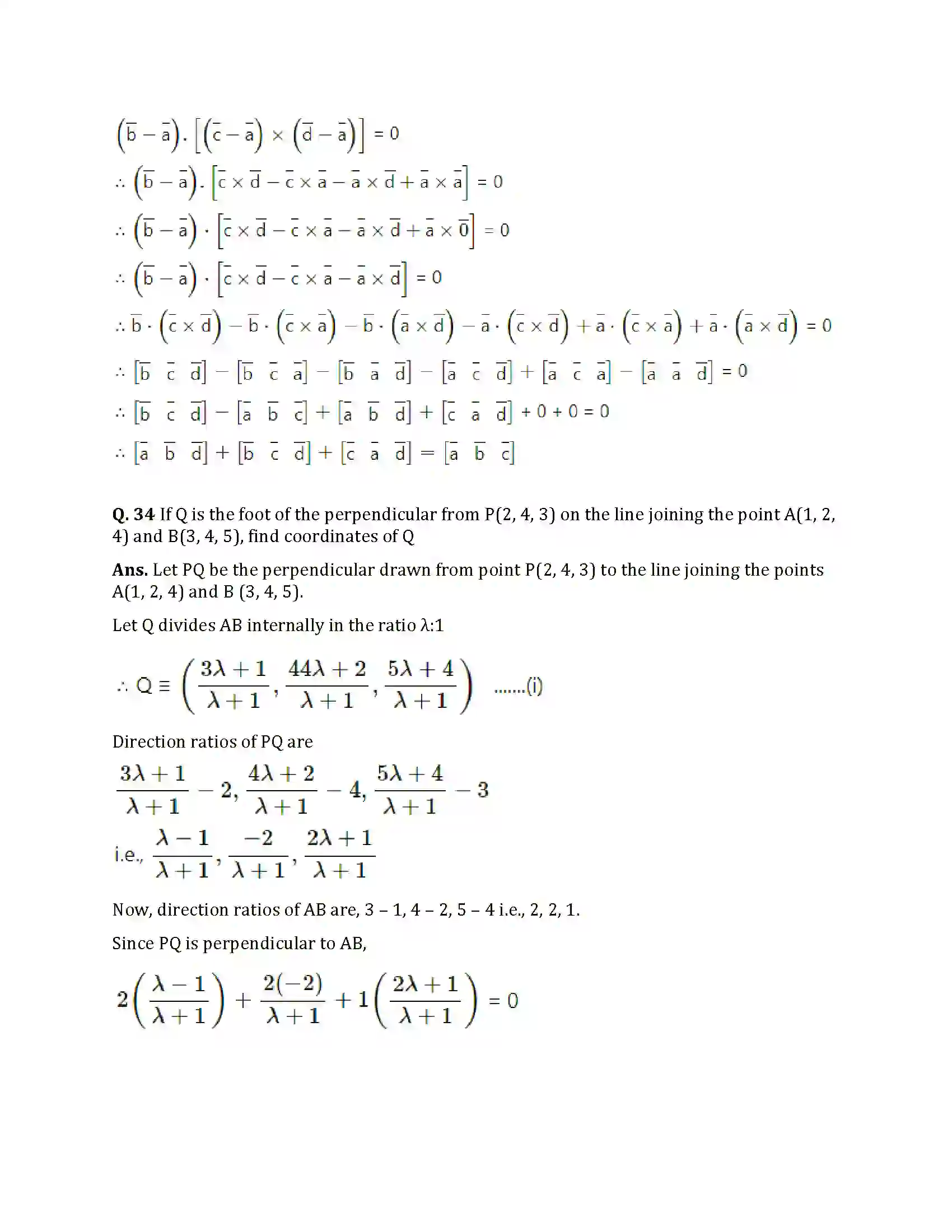 Maharashtra Board Class 12th 2025 Maths Set 1 Sample Paper 34