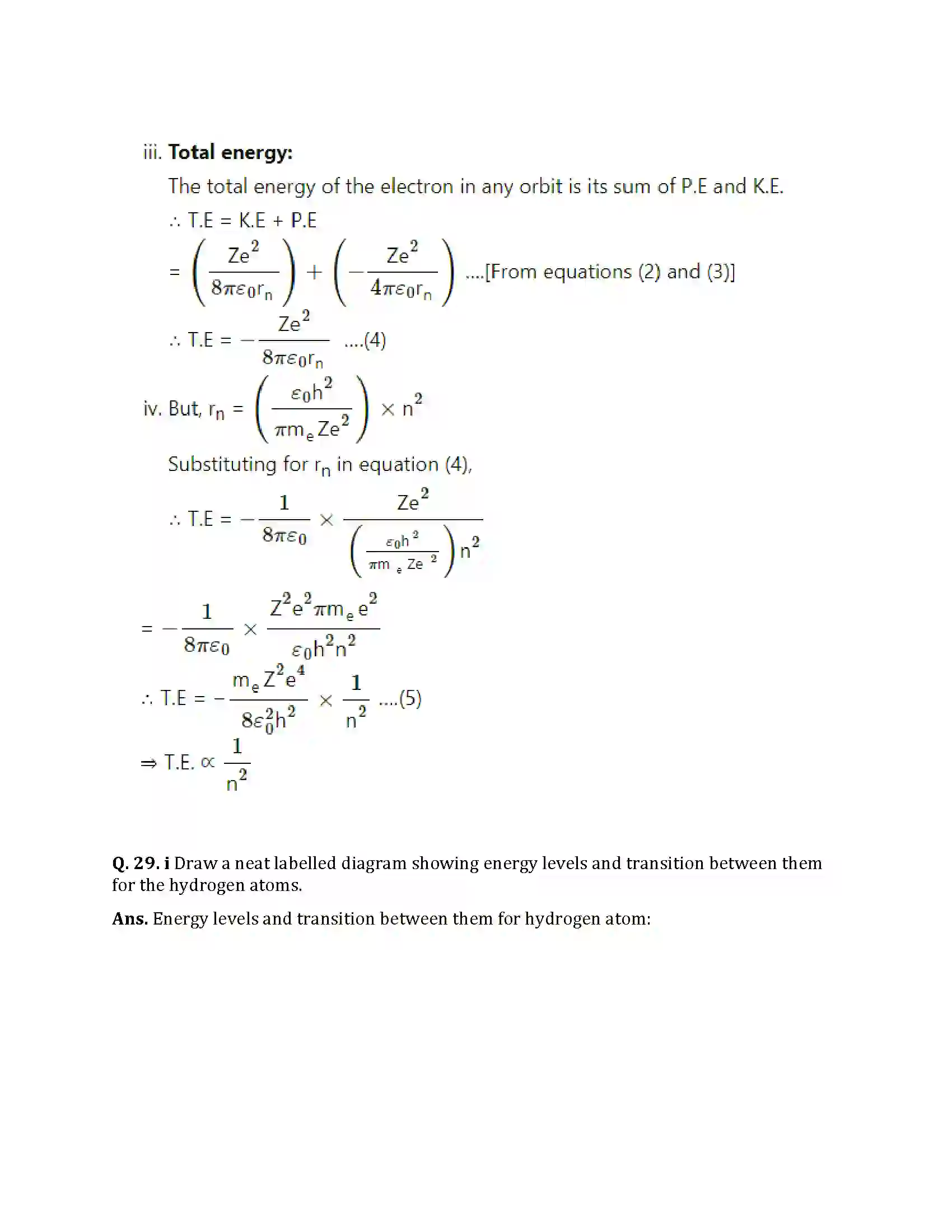 Maharashtra Board Class 12th 2025 Physics Sample Paper 29
