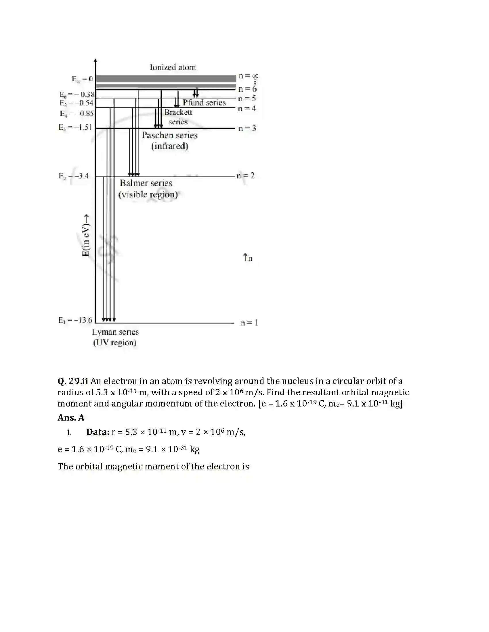 Maharashtra Board Class 12th 2025 Physics Sample Paper 30