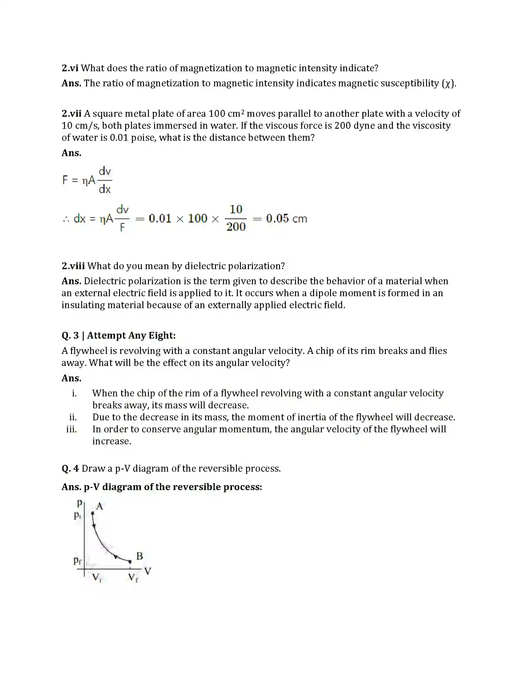 Maharashtra Board Class 12th 2025 Physics Sample Paper 4