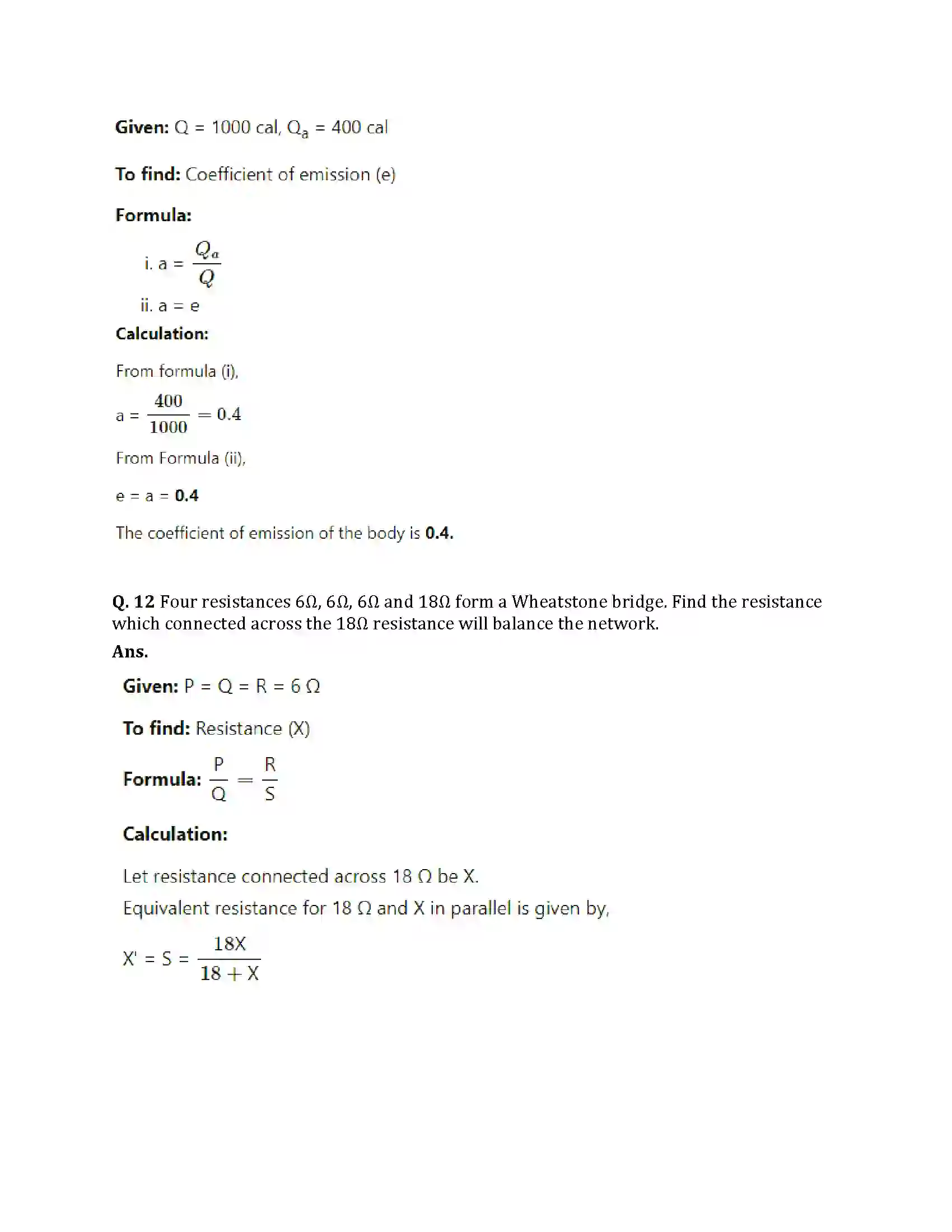 Maharashtra Board Class 12th 2025 Physics Sample Paper 8