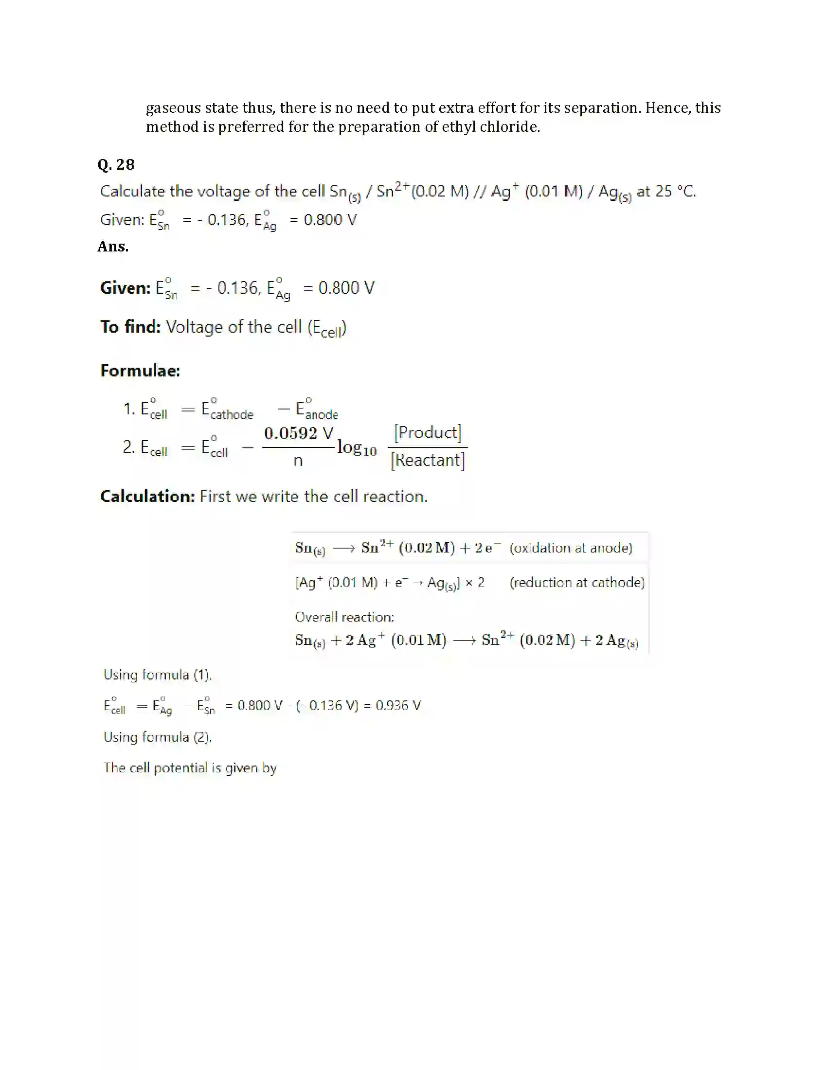 Maharashtra Board Class 12th 2025 Chemistry Sample Paper 18