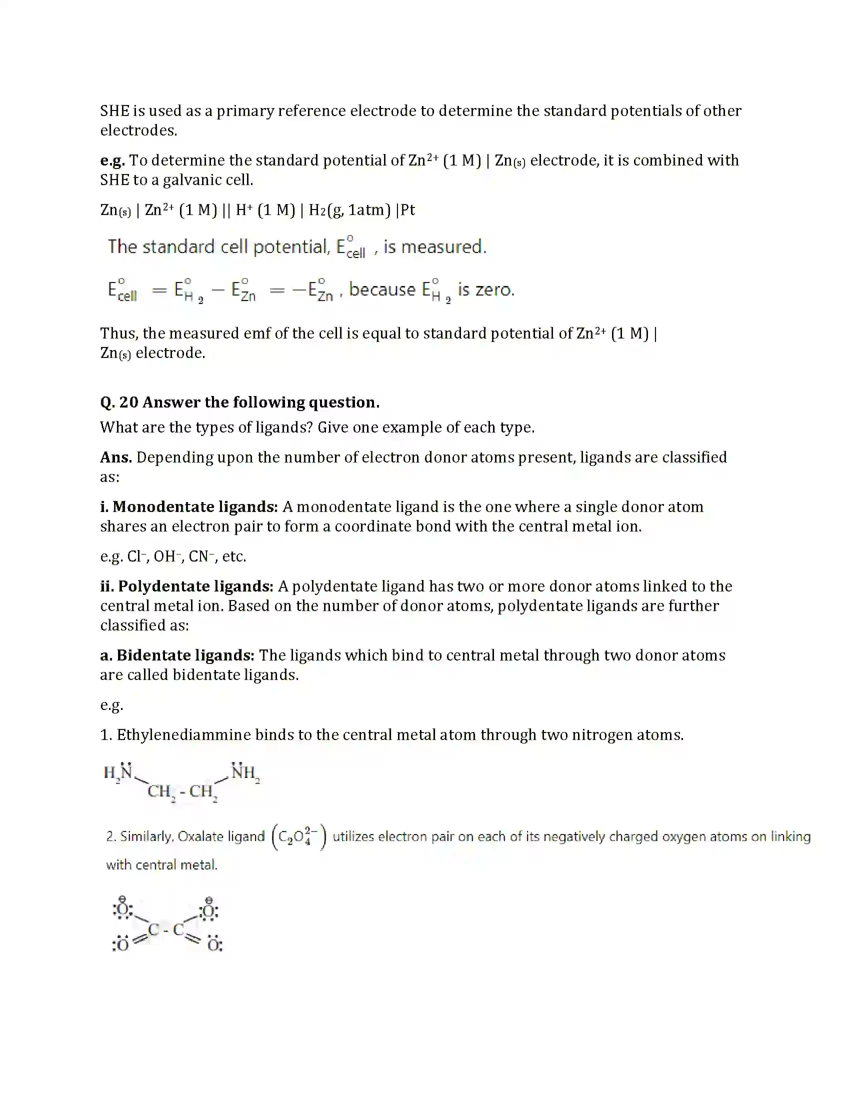Maharashtra Board Class 12th 2025 Chemistry Set 1 Sample Paper 12