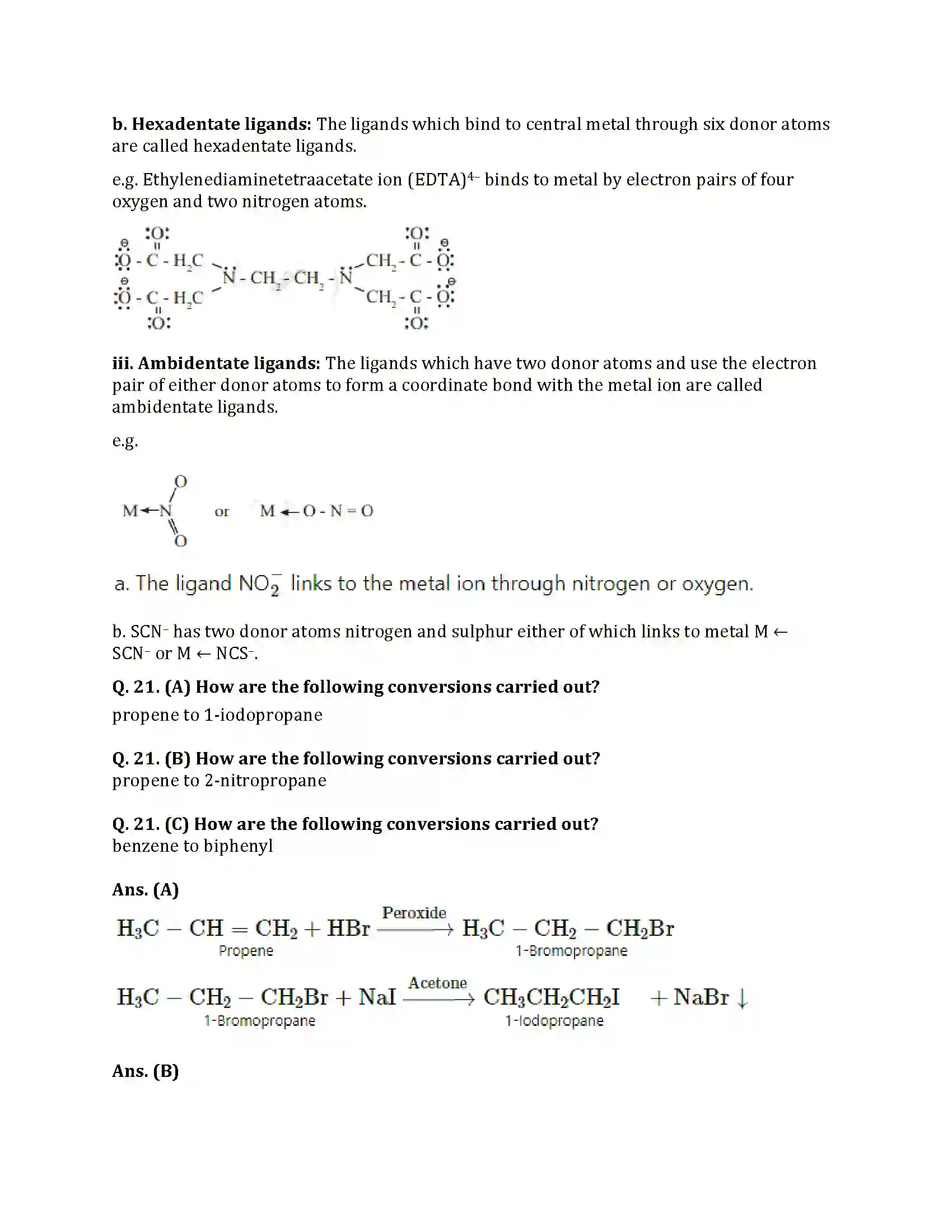 Maharashtra Board Class 12th 2025 Chemistry Set 1 Sample Paper 13