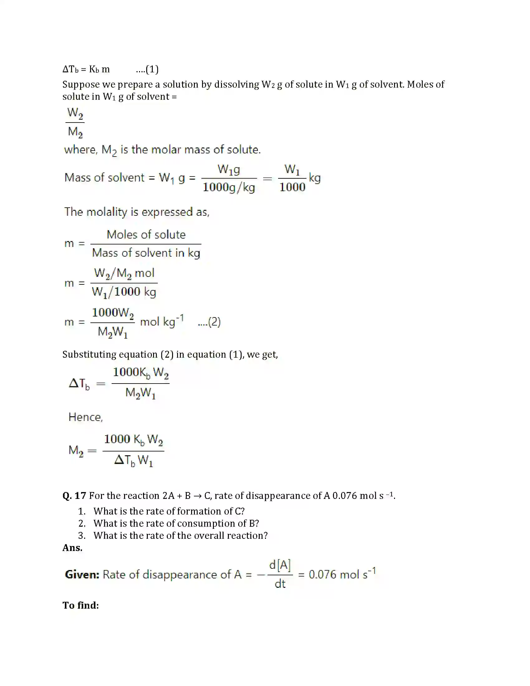 Maharashtra Board Class 12th 2025 Chemistry Set 1 Sample Paper 9