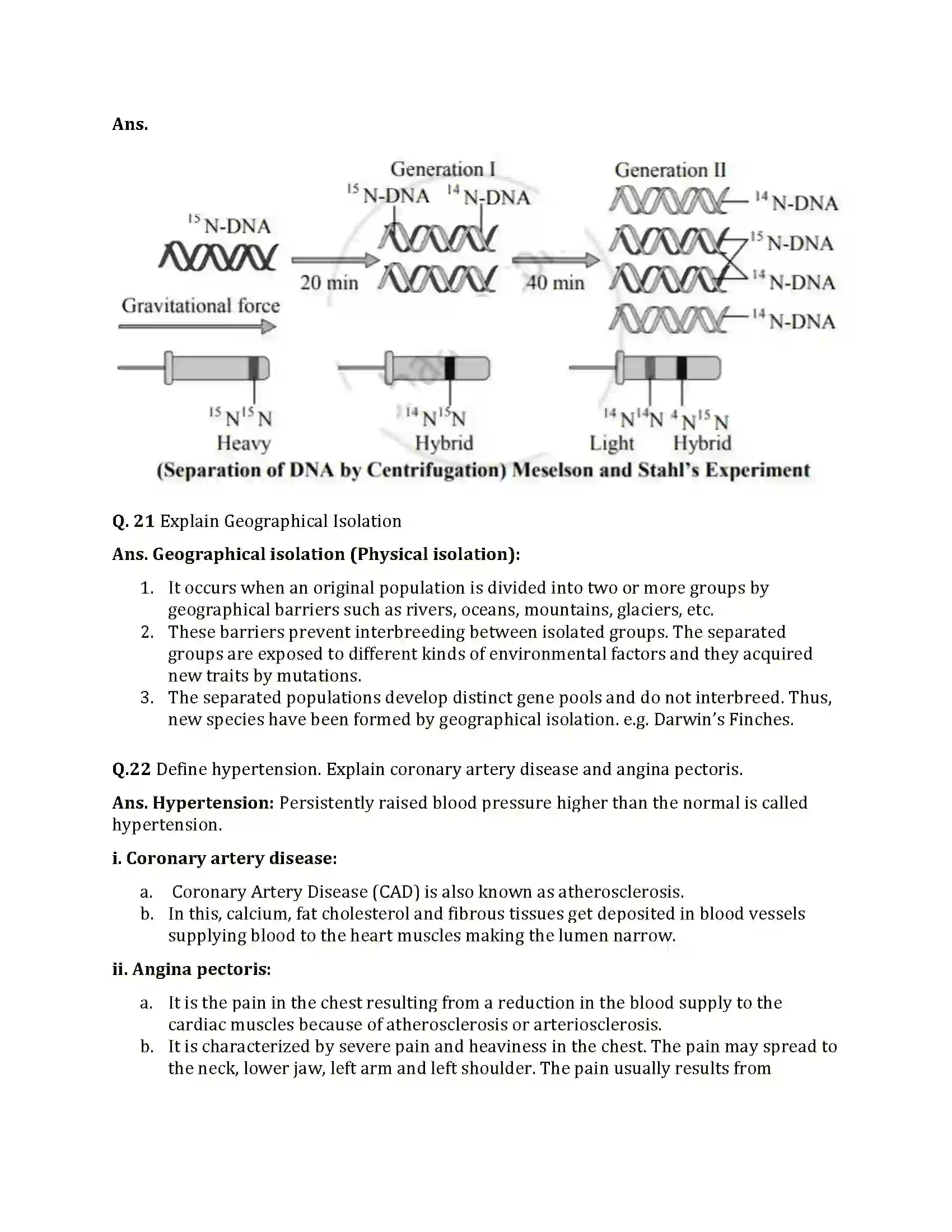 Maharashtra Board Class 12th 2025 Biology Set 1 Sample Paper 11