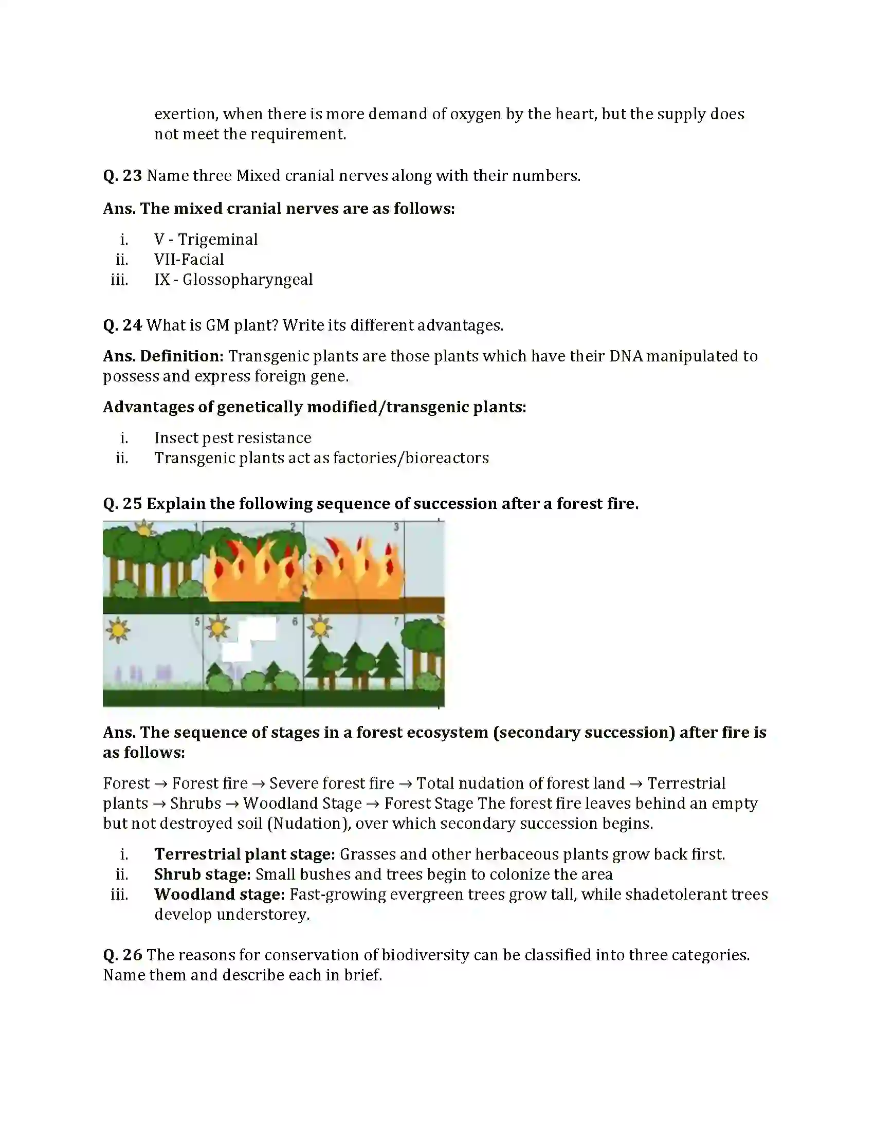 Maharashtra Board Class 12th 2025 Biology Set 1 Sample Paper 12