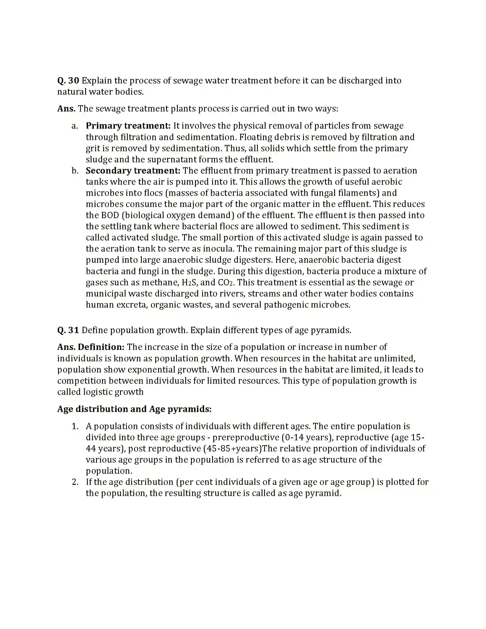 Maharashtra Board Class 12th 2025 Biology Set 1 Sample Paper 15