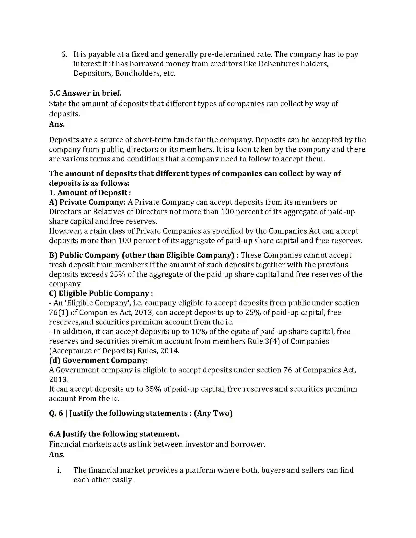 Maharashtra Board Class 12th 2025 Secretarial Practice Sample Paper 12