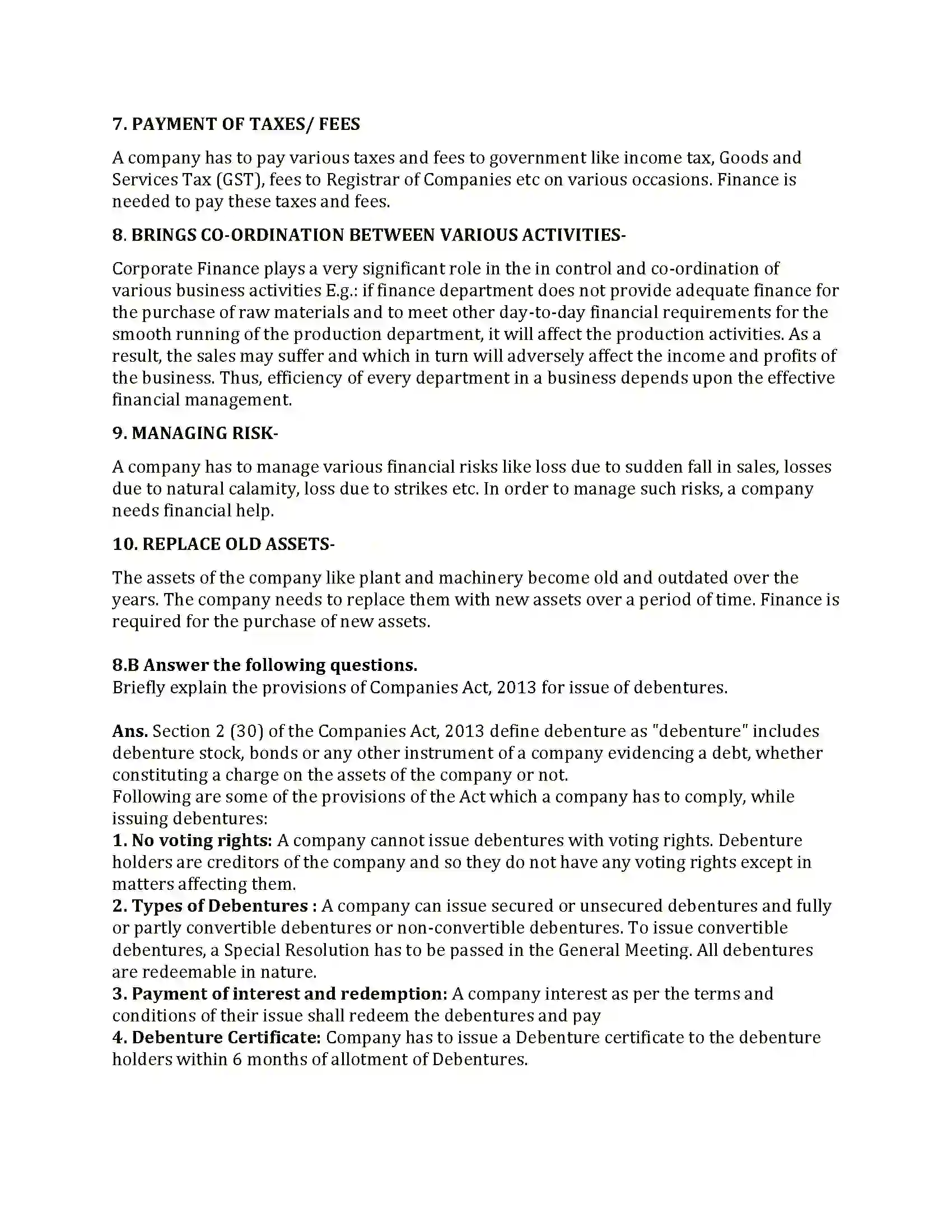 Maharashtra Board Class 12th 2025 Secretarial Practice Sample Paper 19