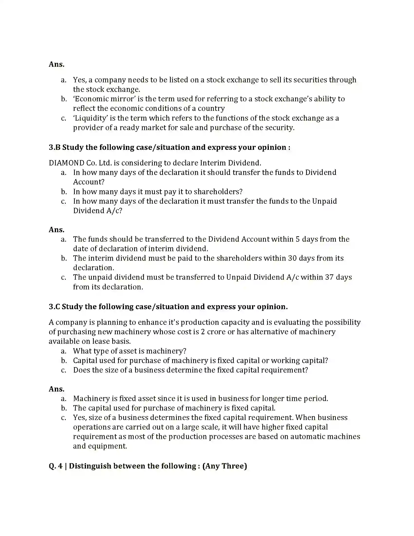 Maharashtra Board Class 12th 2025 Secretarial Practice Set 1 Sample Paper 6