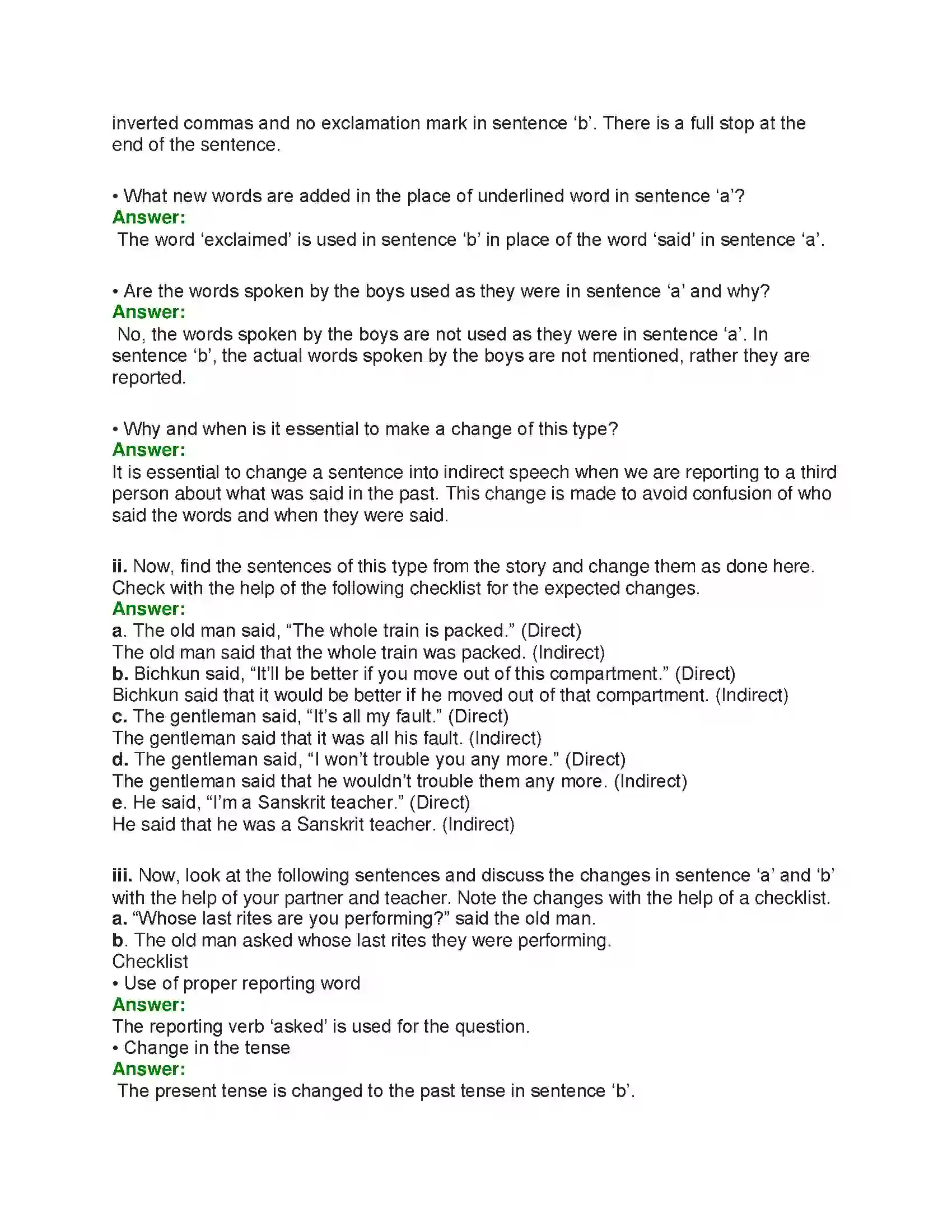 Maharashtra Board Class 10th English 1.2 The Rats’ Feast - Wit & Humour Solution 24
