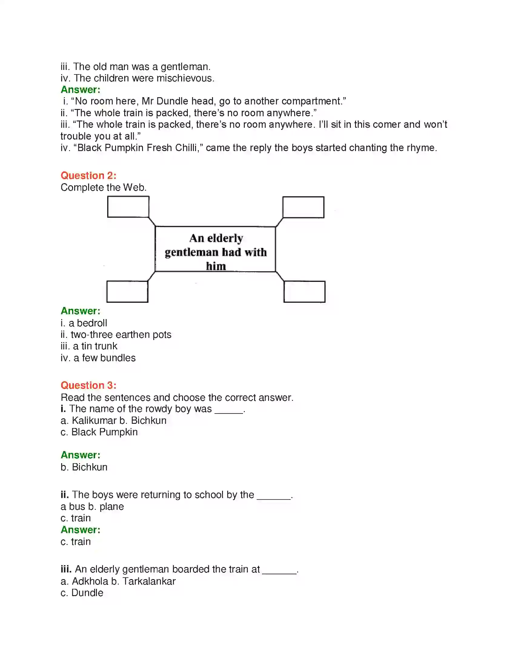 Maharashtra Board Class 10th English 1.2 The Rats’ Feast - Wit & Humour Solution 8