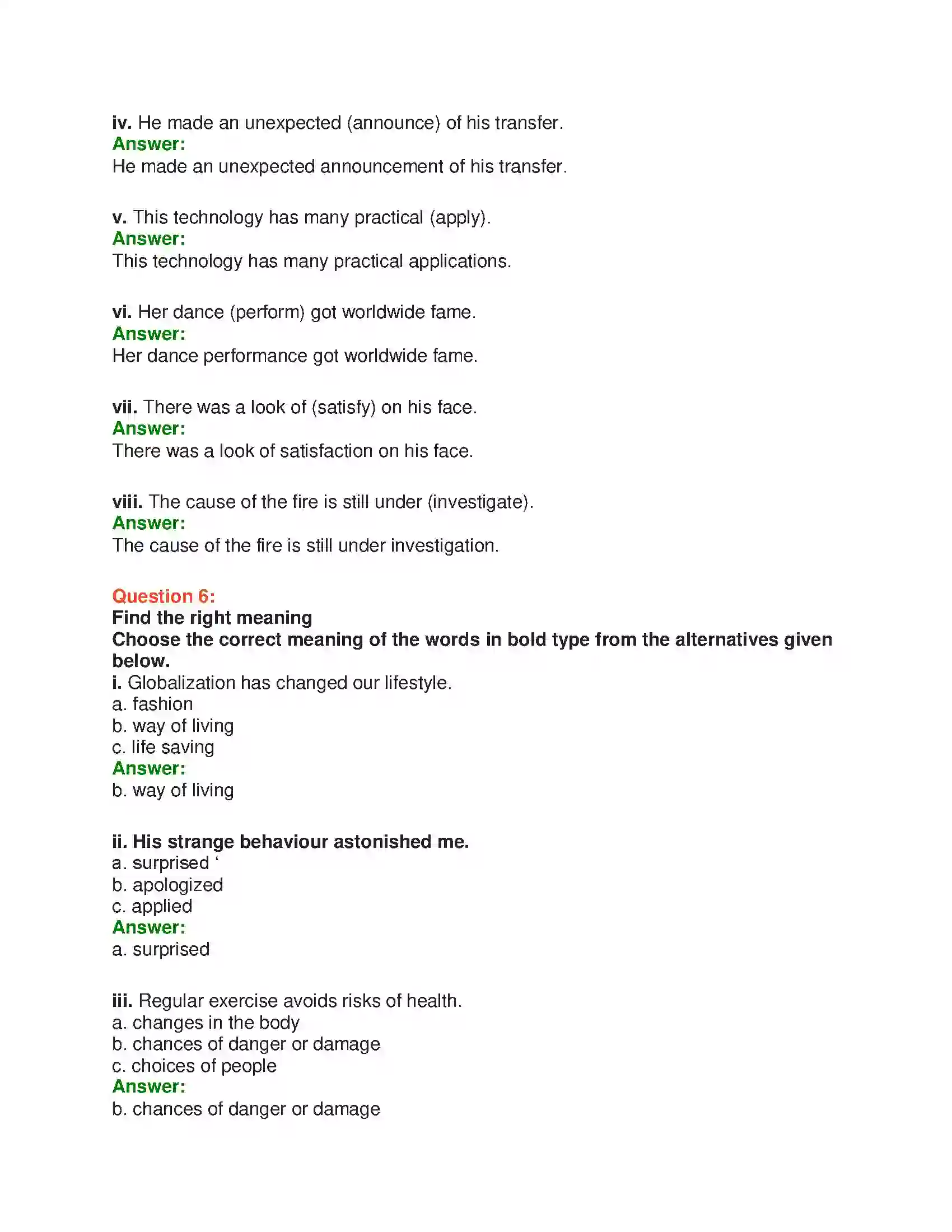 Maharashtra Board Class 10th English 1.3 An Eye Opener - Wit & Humour Solution 17