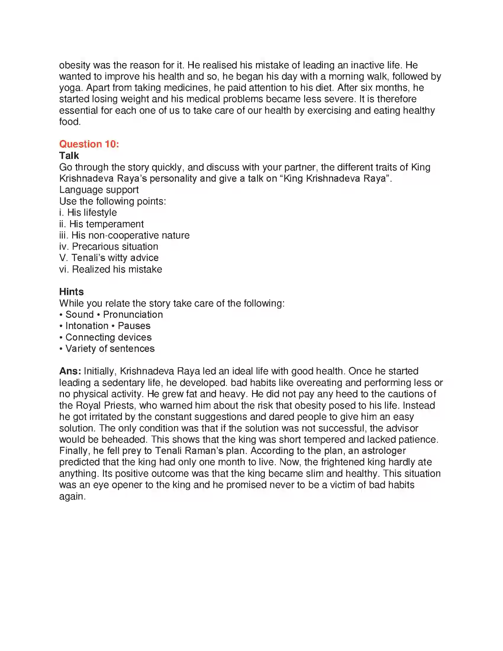 Maharashtra Board Class 10th English 1.3 An Eye Opener - Wit & Humour Solution 20