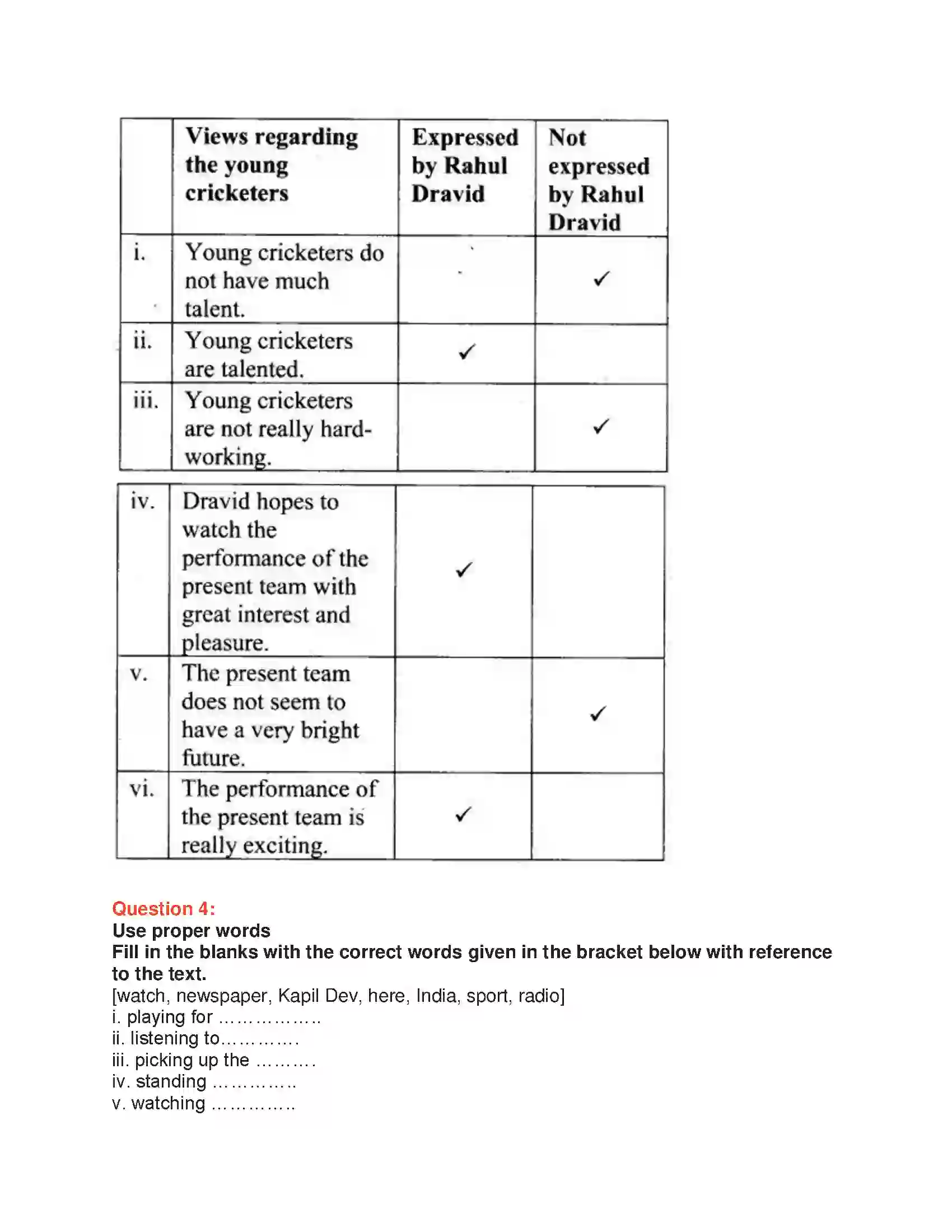 Maharashtra Board Class 10th English 3.1 Relishing Excellence - Sports & Adventure Solution 29