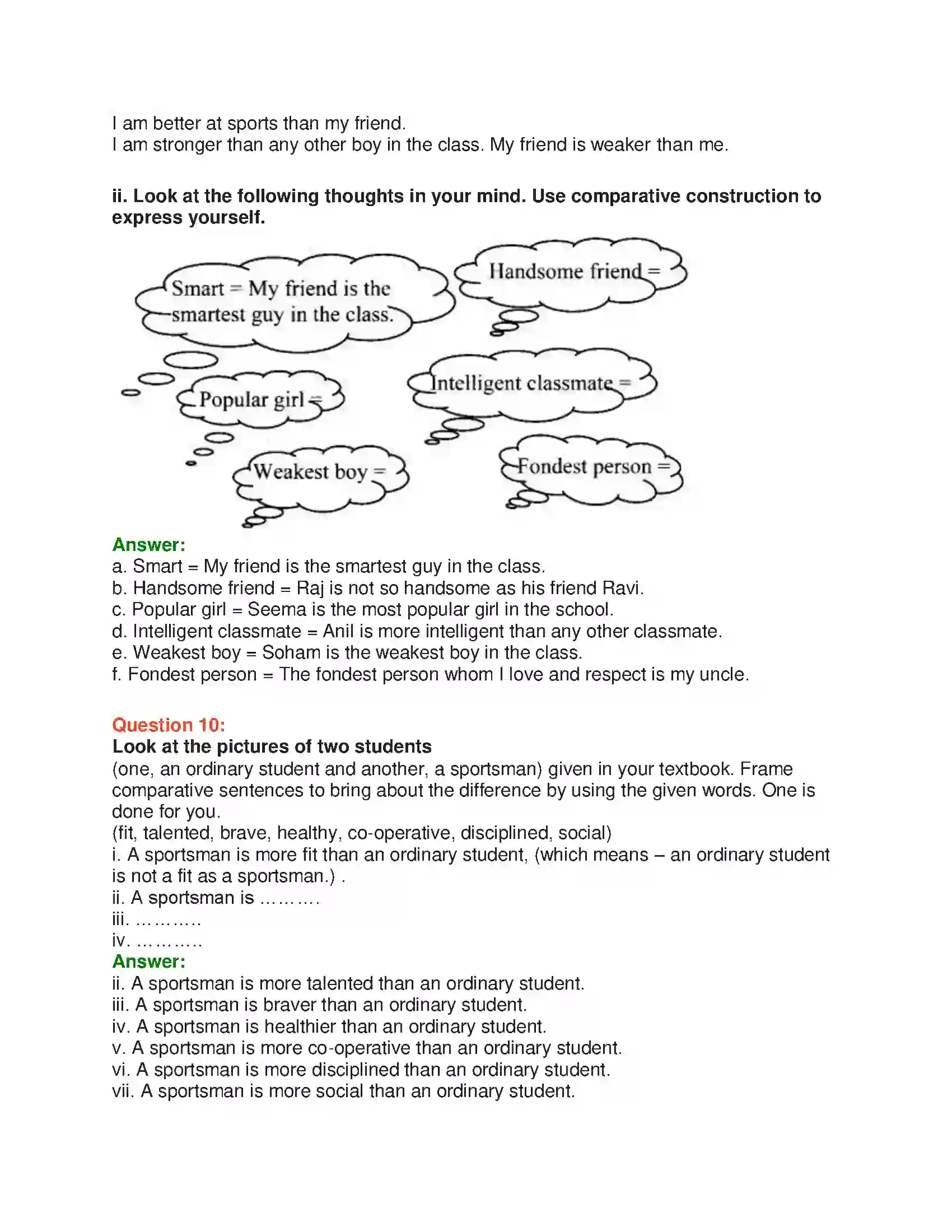 Maharashtra Board Class 10th English 3.1 Relishing Excellence - Sports & Adventure Solution 35
