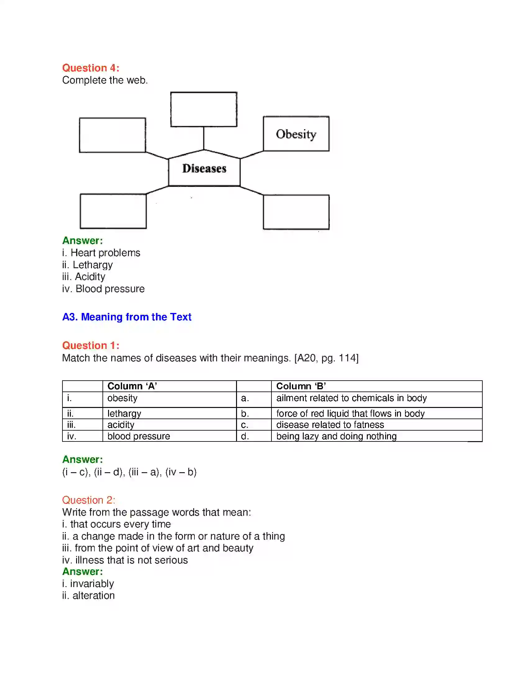 Maharashtra Board Class 10th English 5.3 Quick Fix Food - Food & Health Solution 16