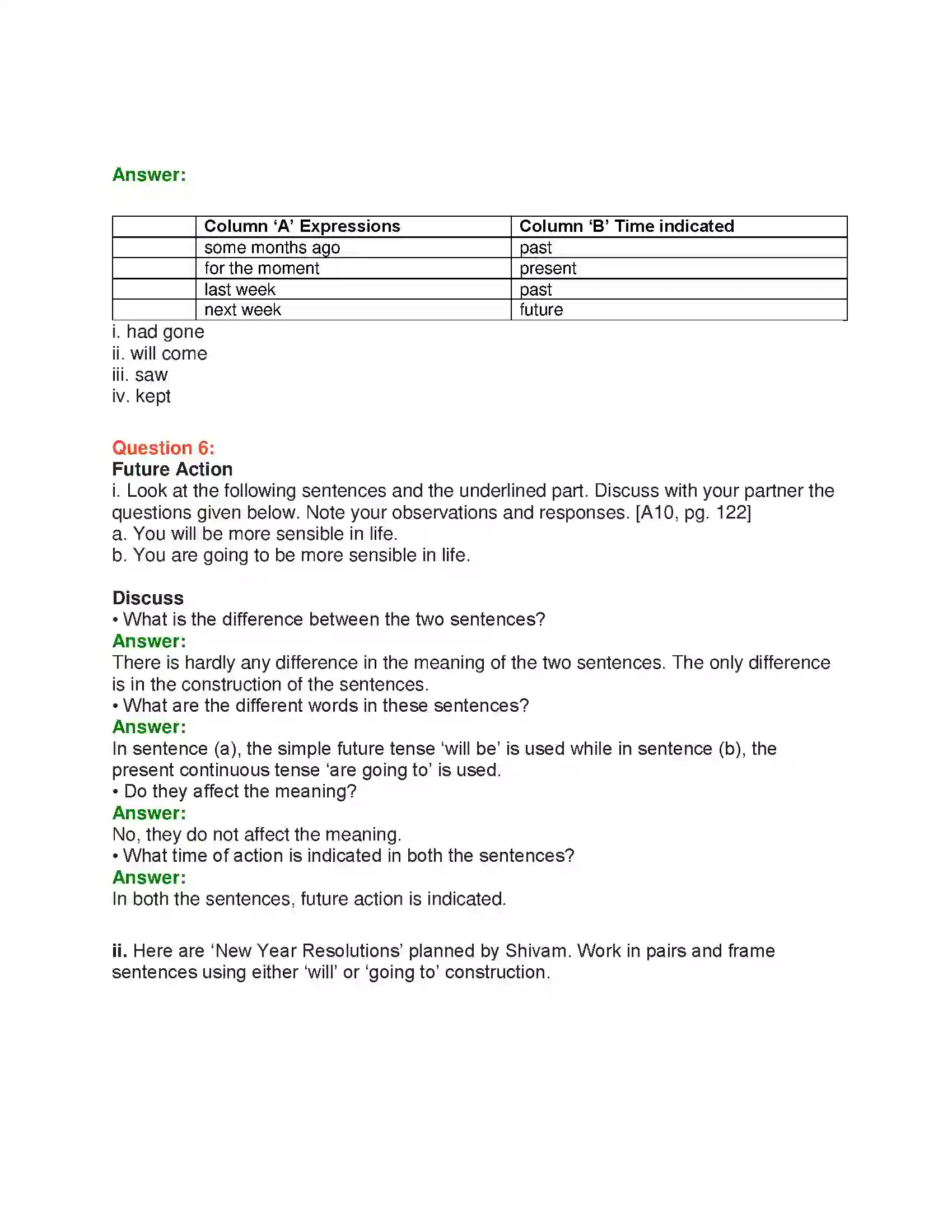 Maharashtra Board Class 10th English 6.1 Nehru’s Letter to Children - Nature & Environment Solution 18