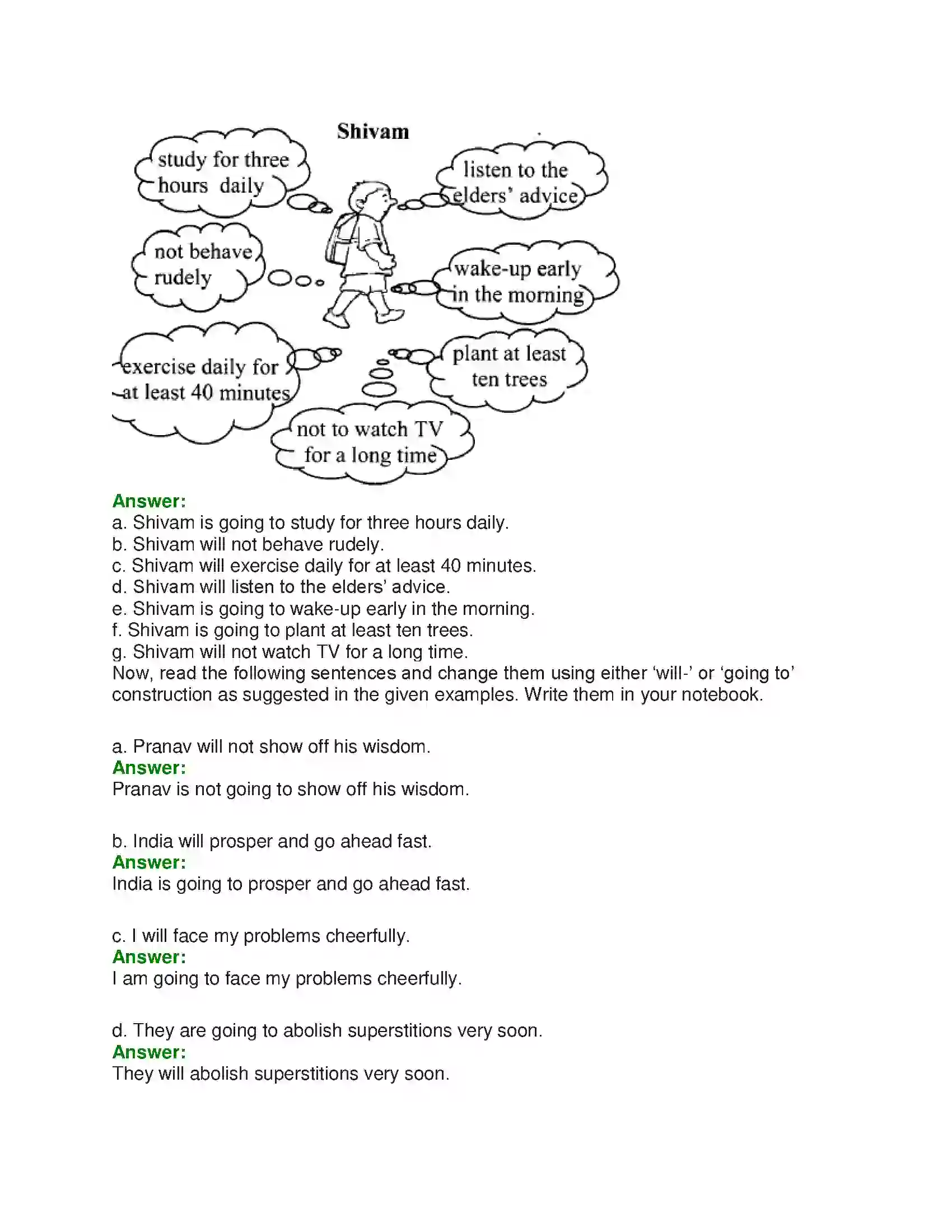 Maharashtra Board Class 10th English 6.1 Nehru’s Letter to Children - Nature & Environment Solution 19