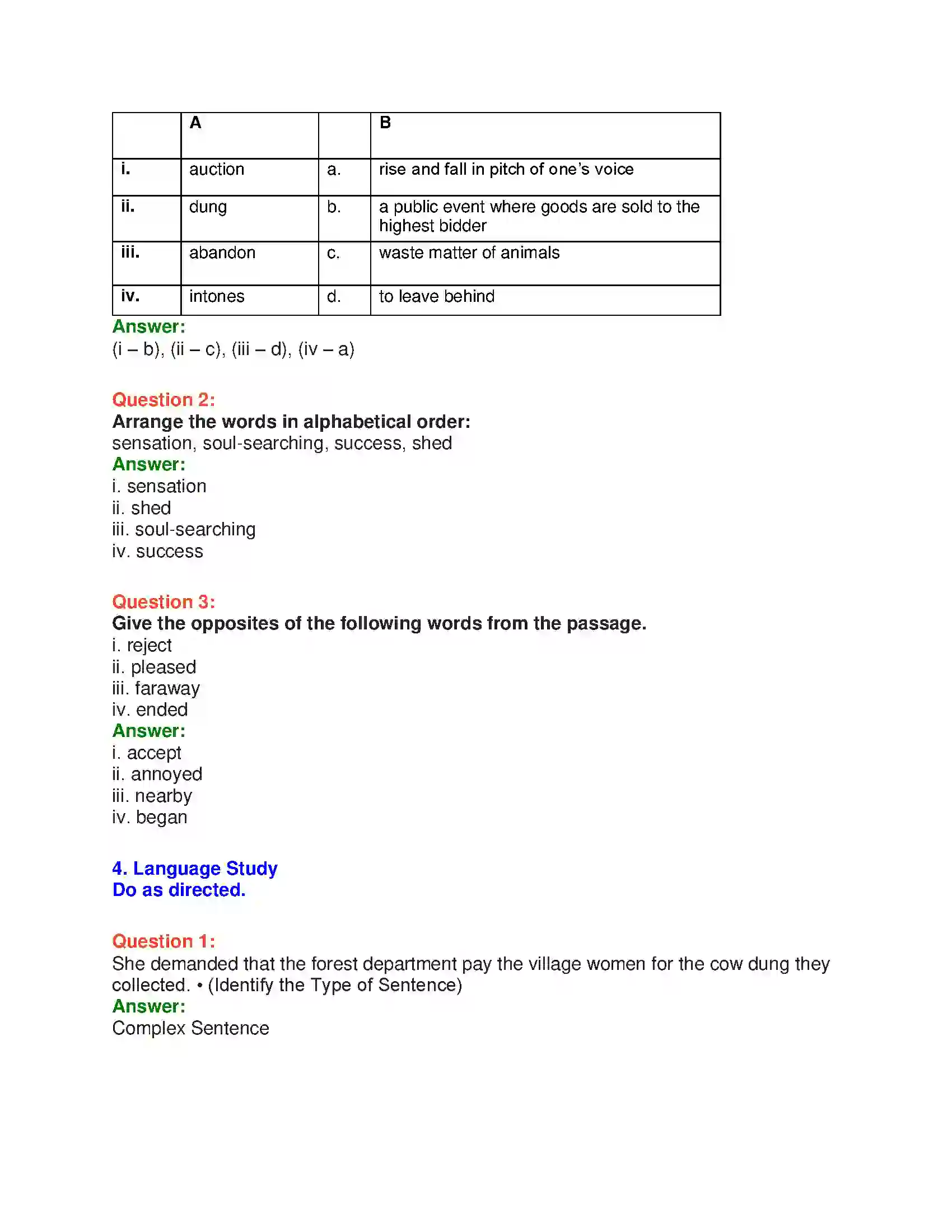 Maharashtra Board Class 10th English 7.3 Mai - People & Personalities Solution 12