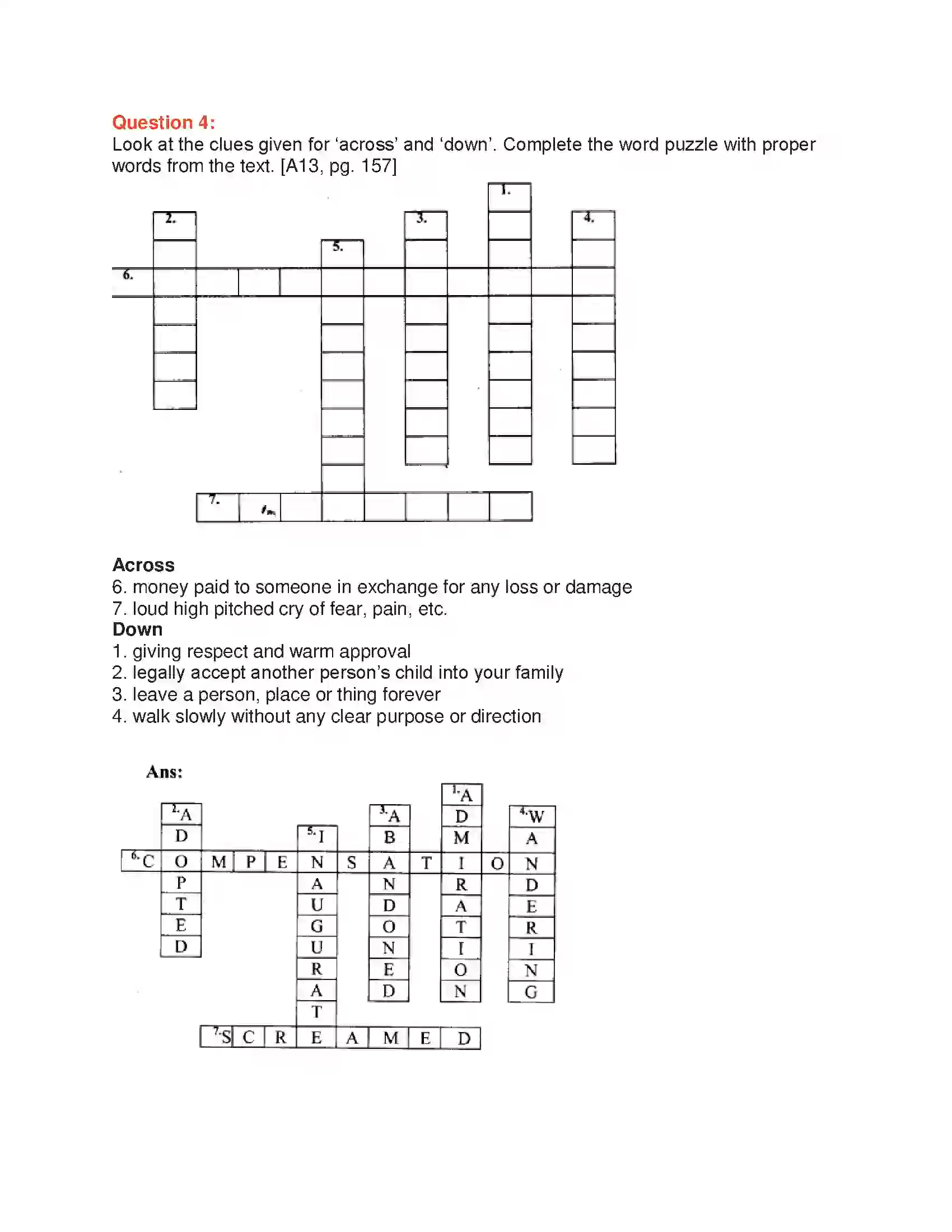 Maharashtra Board Class 10th English 7.3 Mai - People & Personalities Solution 20