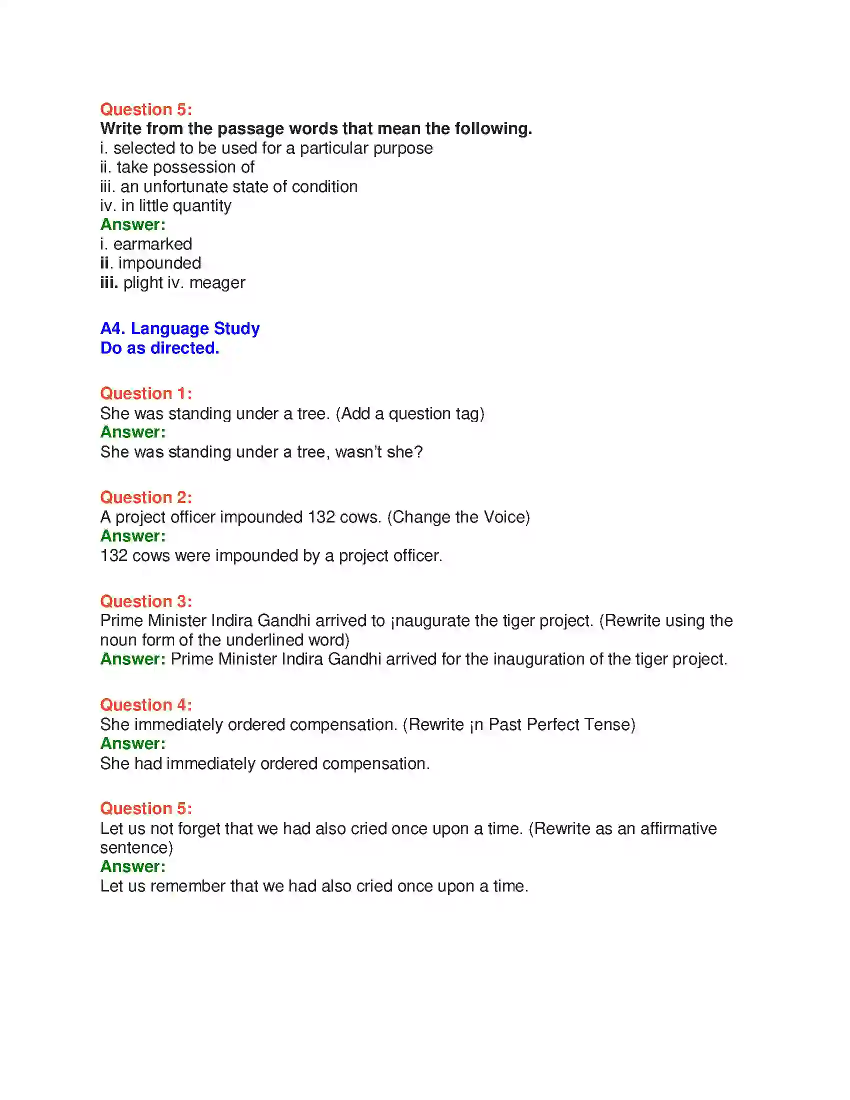 Maharashtra Board Class 10th English 7.3 Mai - People & Personalities Solution 21