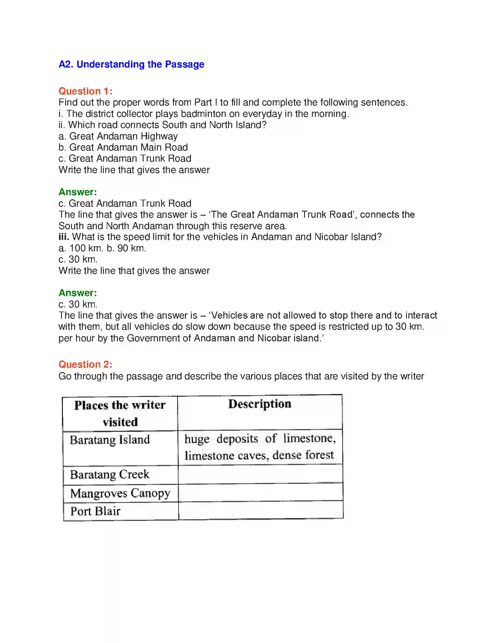 Maharashtra Board Class 10th English 8.1 Unexplored Beauty - India & Neighbours Solution 13