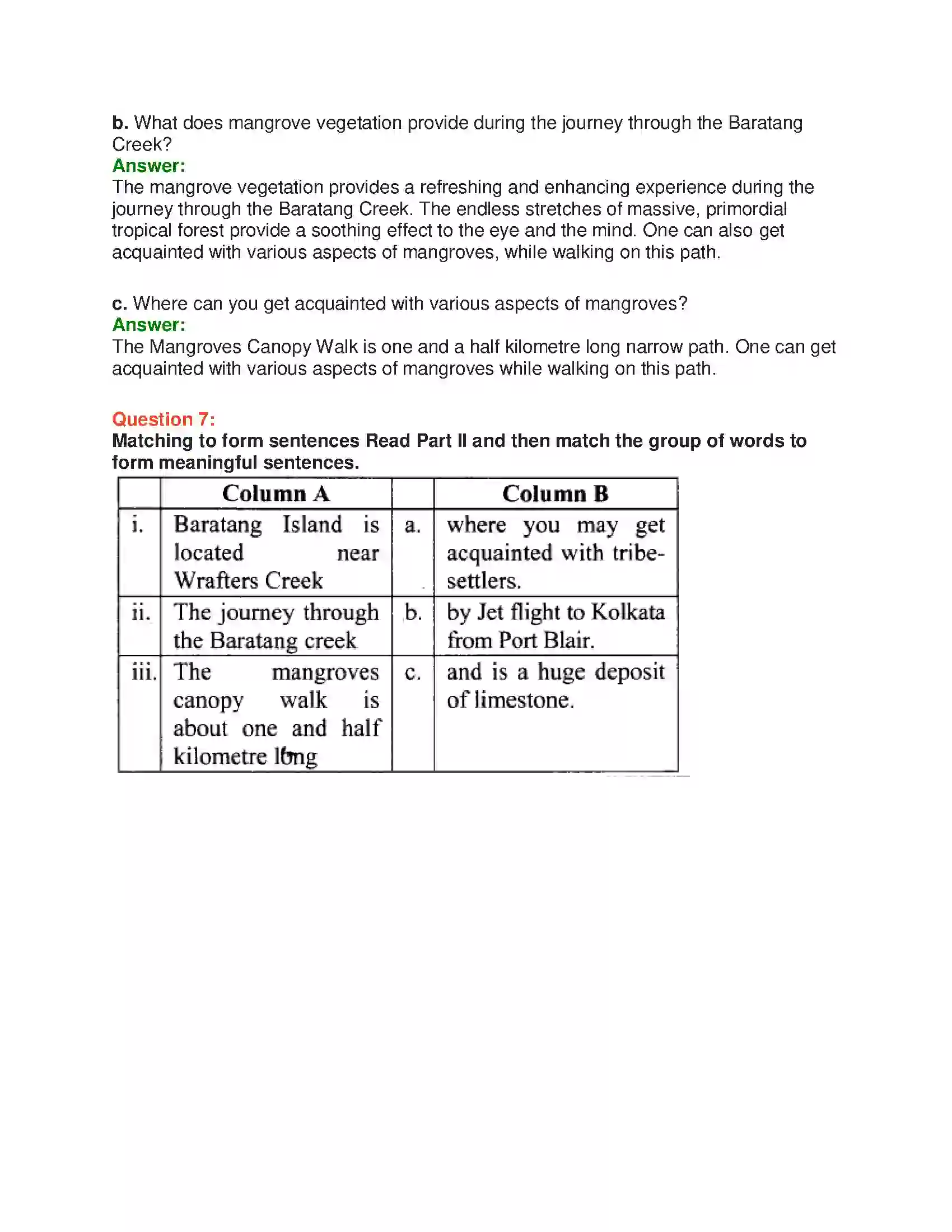 Maharashtra Board Class 10th English 8.1 Unexplored Beauty - India & Neighbours Solution 21