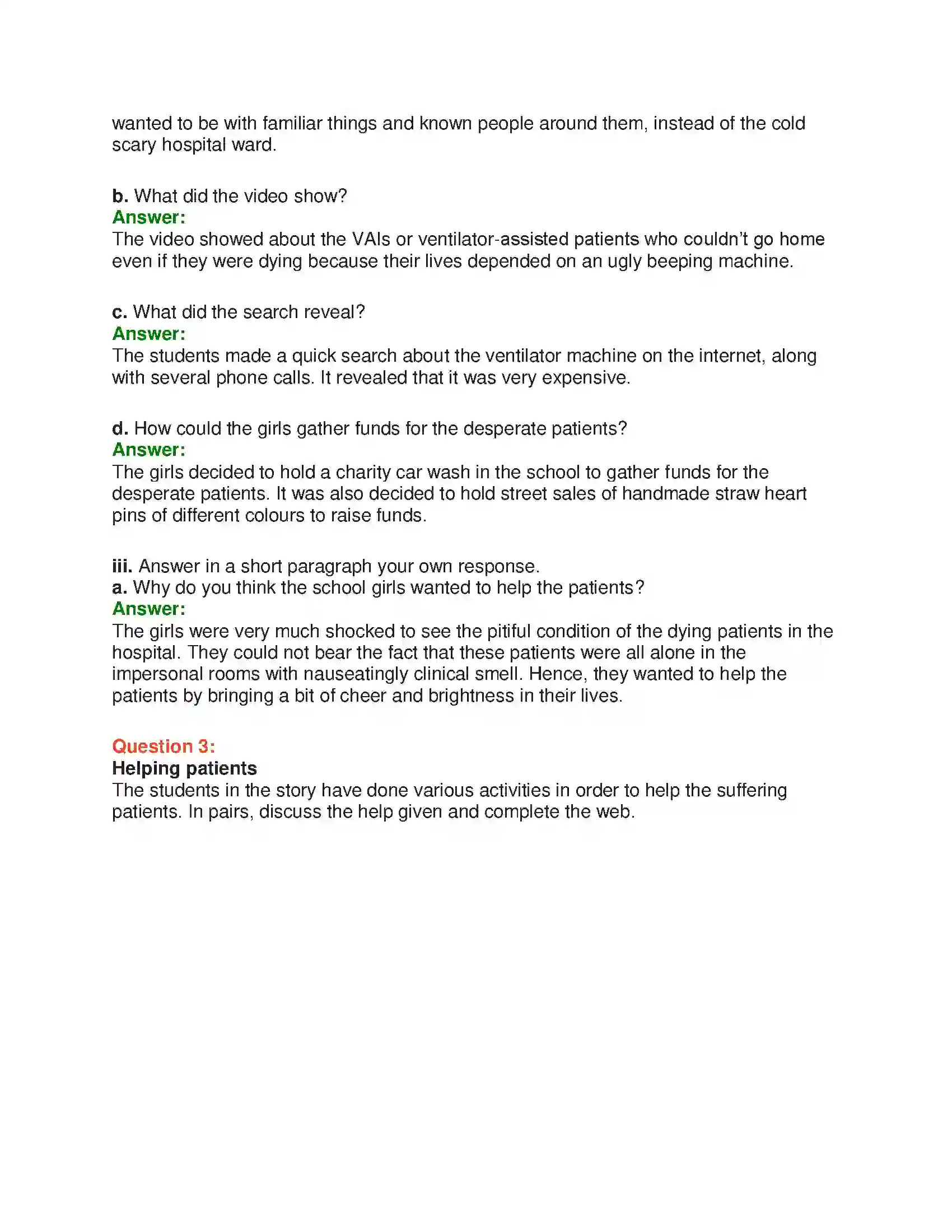 Maharashtra Board Class 10th English 8.2 Help Me Go Home - India & Neighbours Solution 21