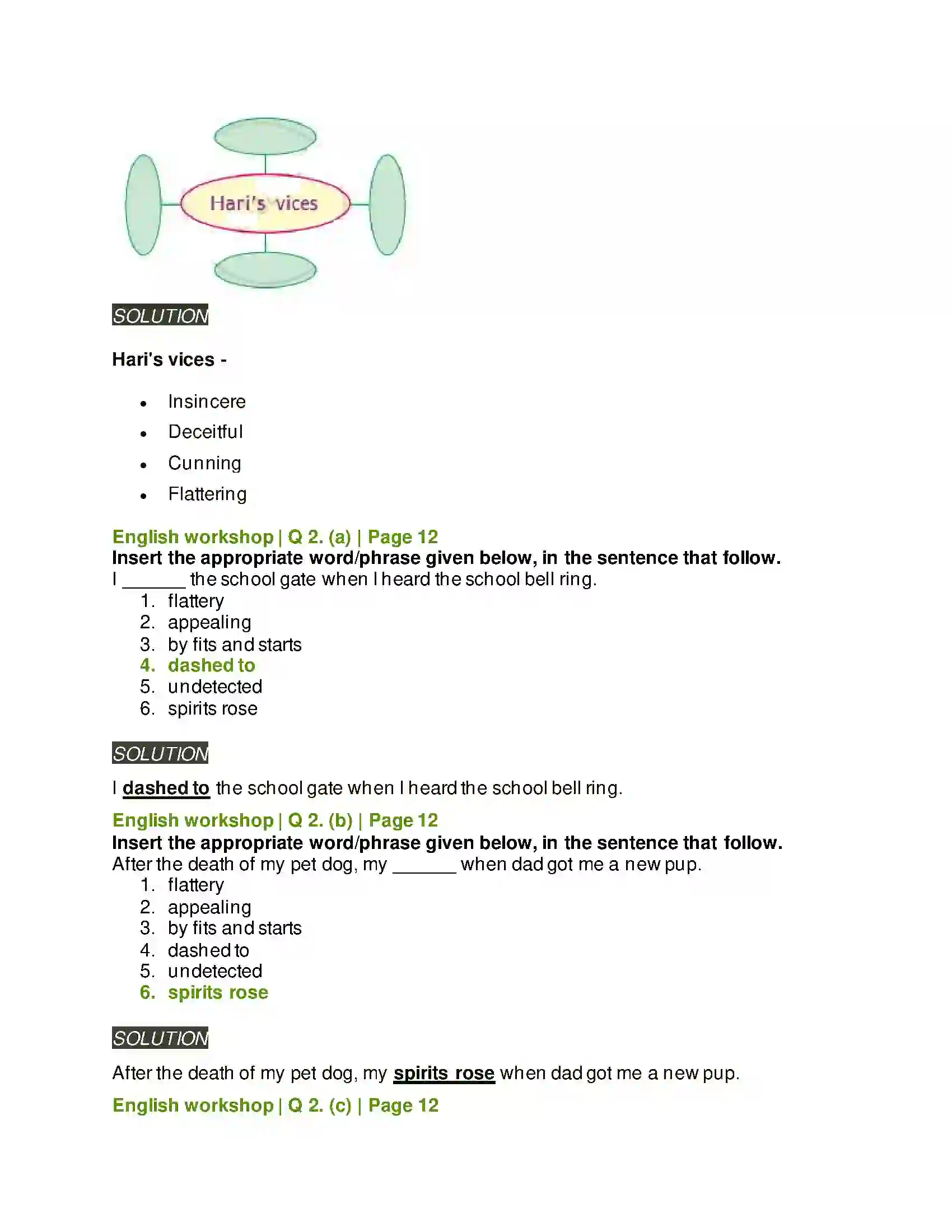 Maharashtra Board Class 10th Kumarbharati - English Medium 1.2 The Thief’s Story Solution 3