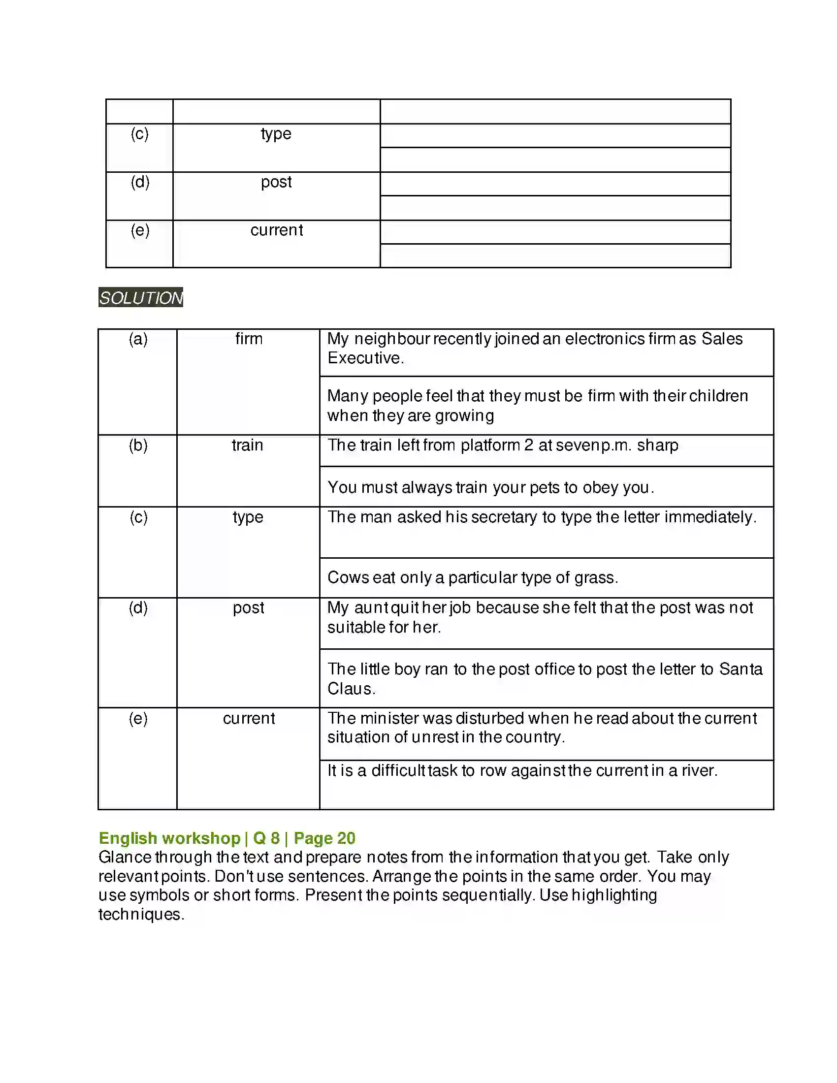 Maharashtra Board Class 10th Kumarbharati - English Medium 1.3 On Wings of Courage Solution 10