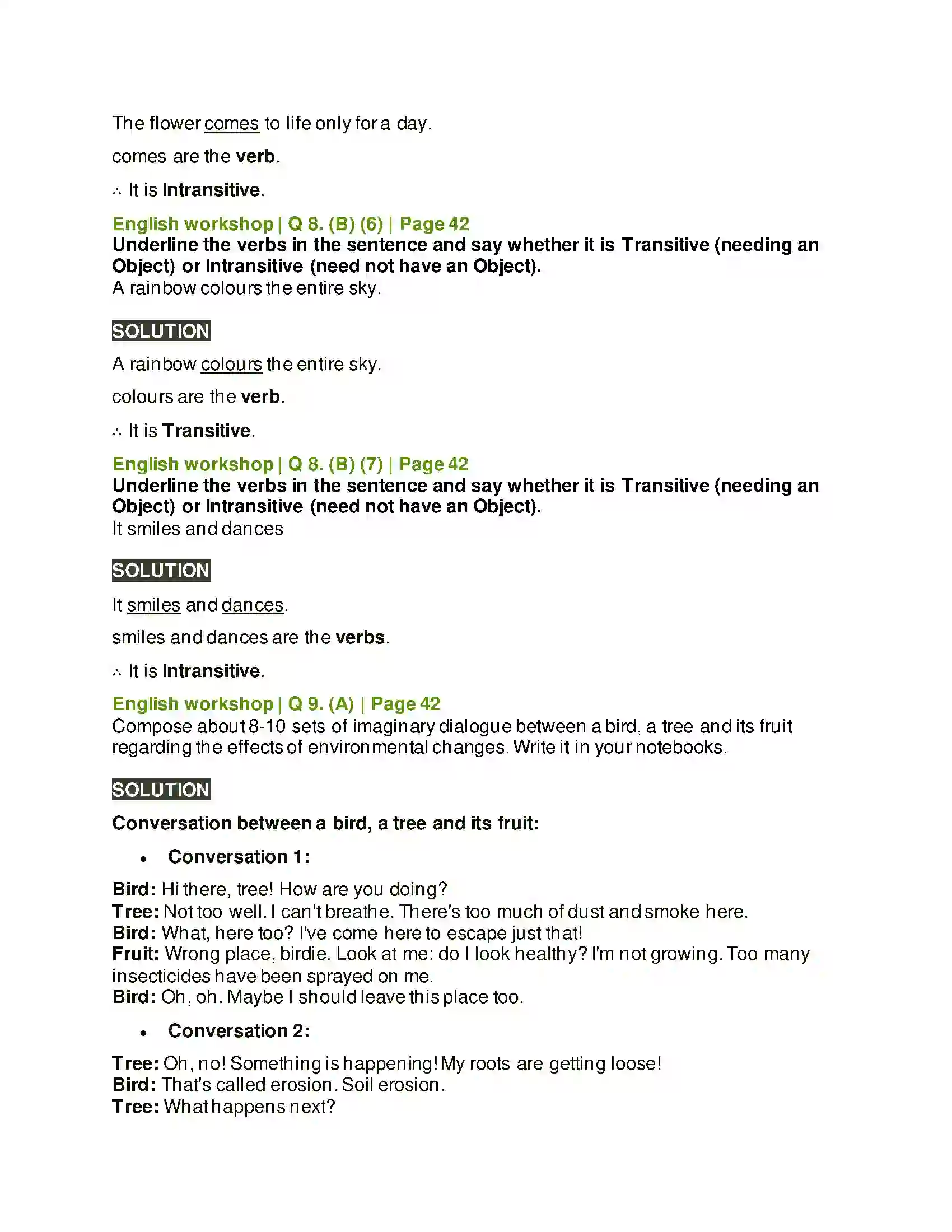 Maharashtra Board Class 10th Kumarbharati - English Medium 1.6 The Alchemy of Nature Solution 10