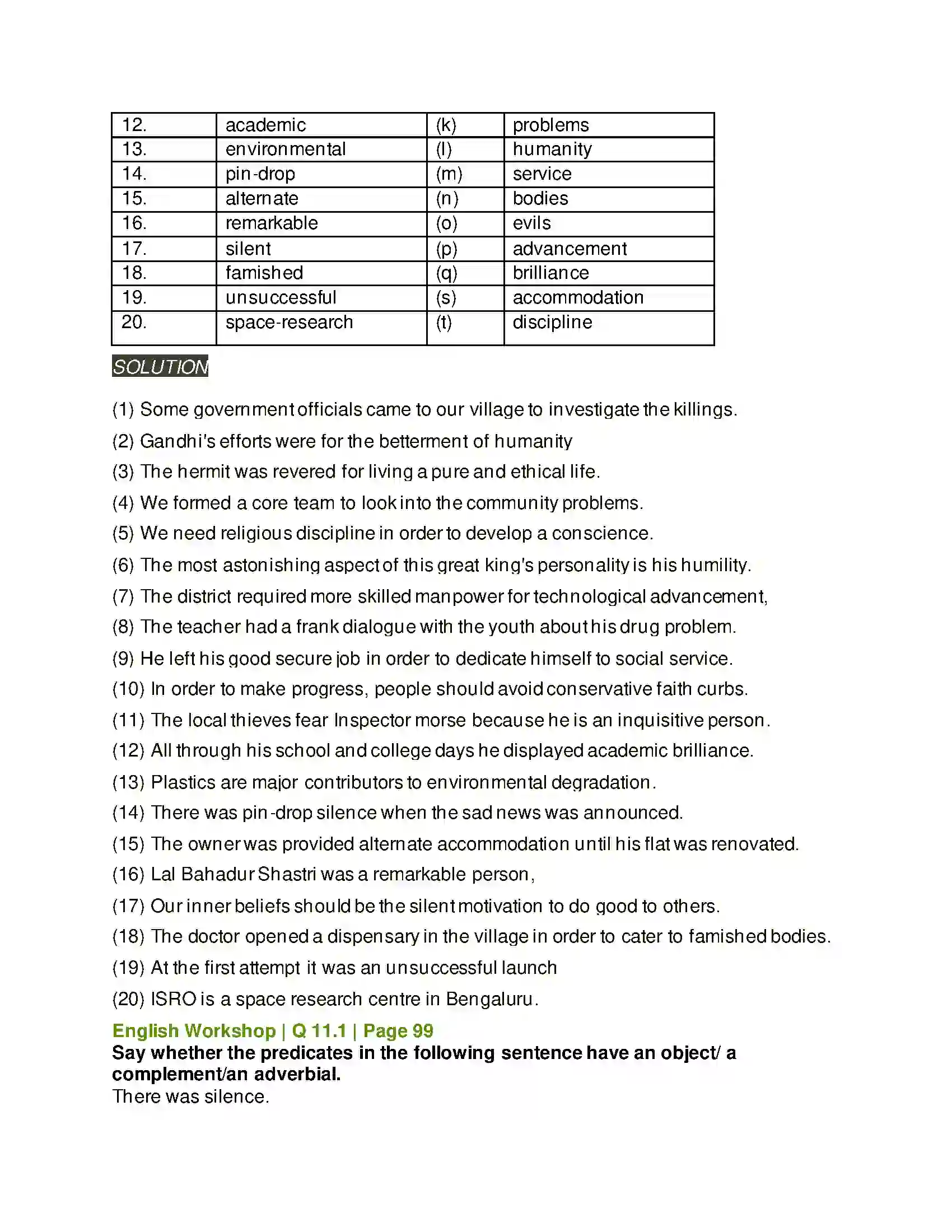 Maharashtra Board Class 10th Kumarbharati - English Medium 2.6 Science and Spirituality Solution 18
