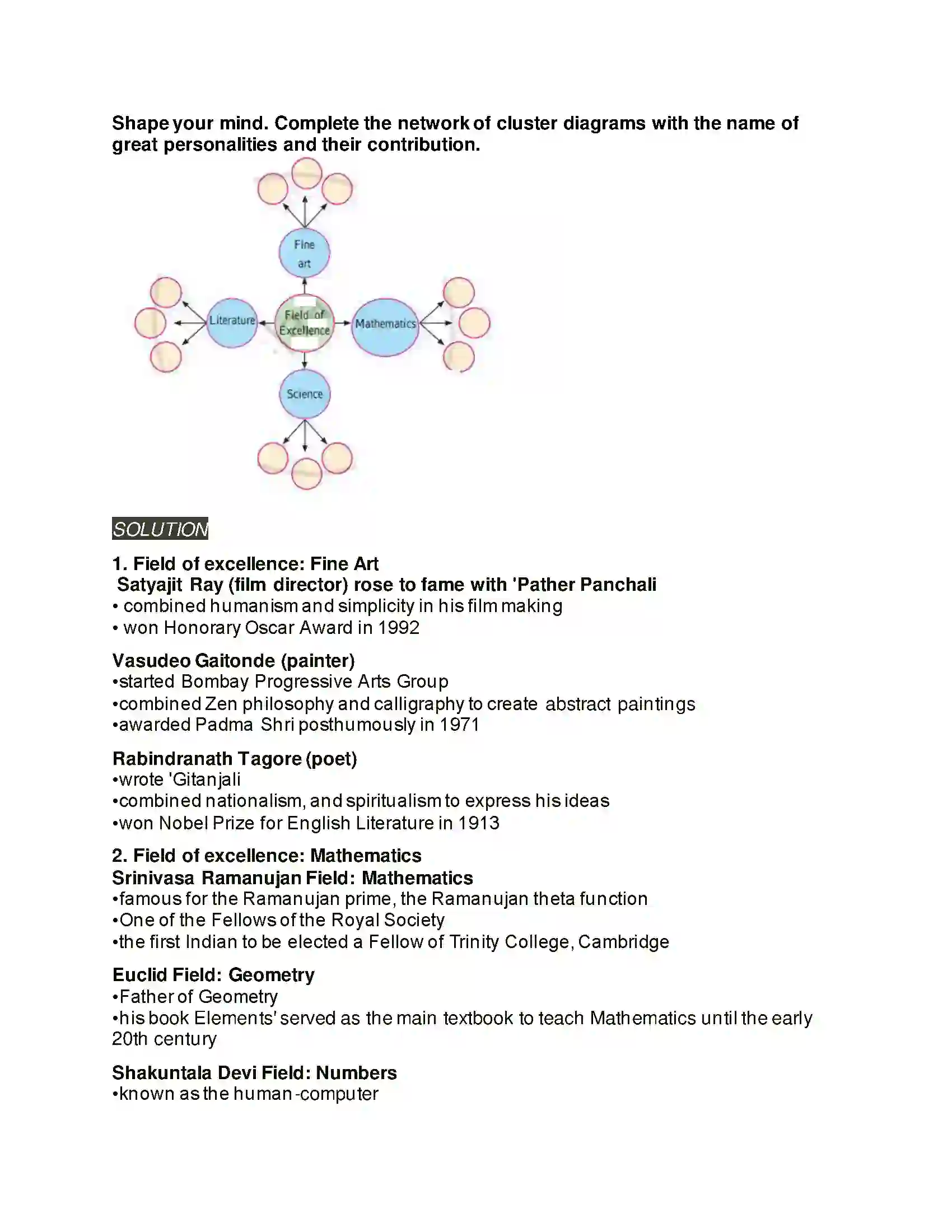 Maharashtra Board Class 10th Kumarbharati - English Medium 3.3 Stephen Hawking Solution 5