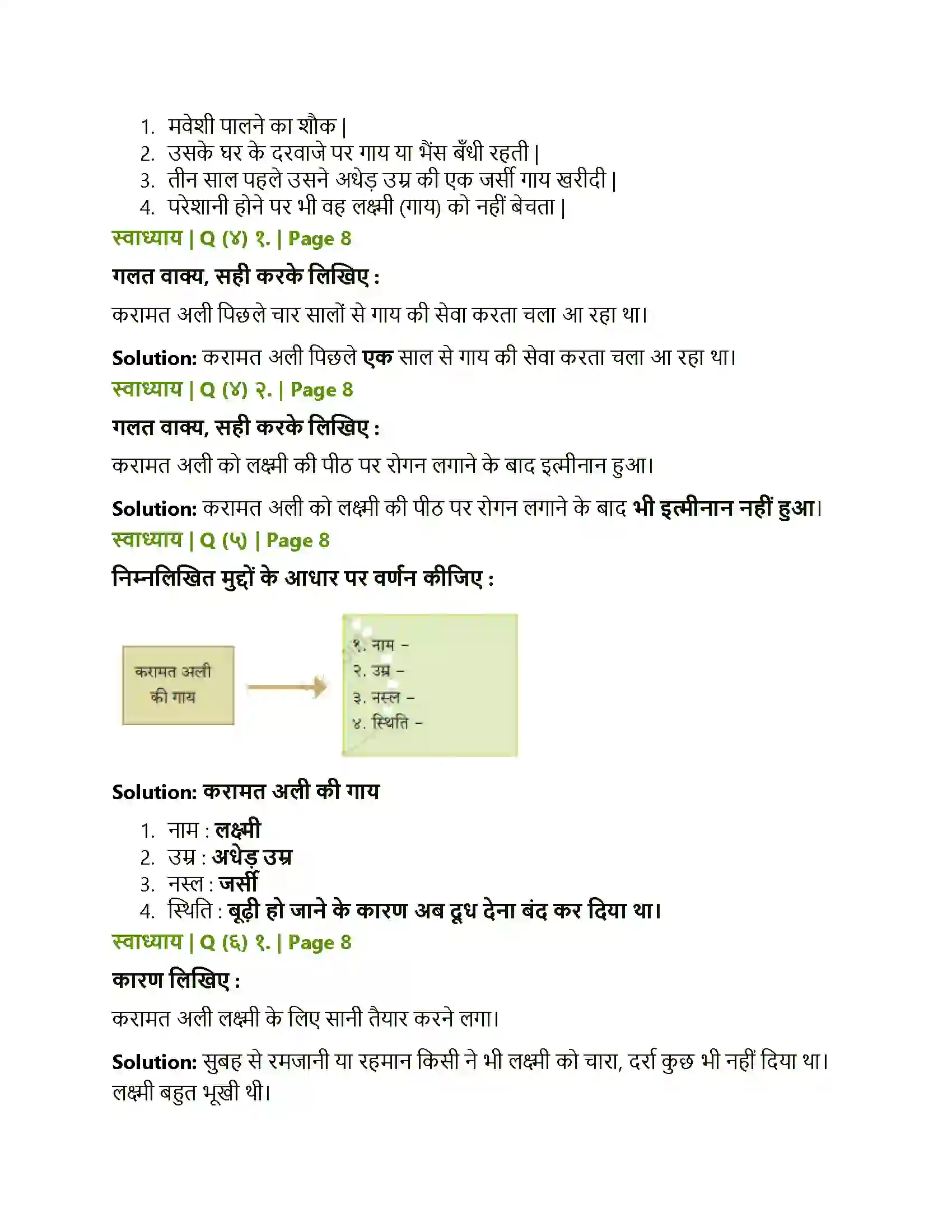Maharashtra Board Class 10th Lokbharati लक्ष्मी Solution 4