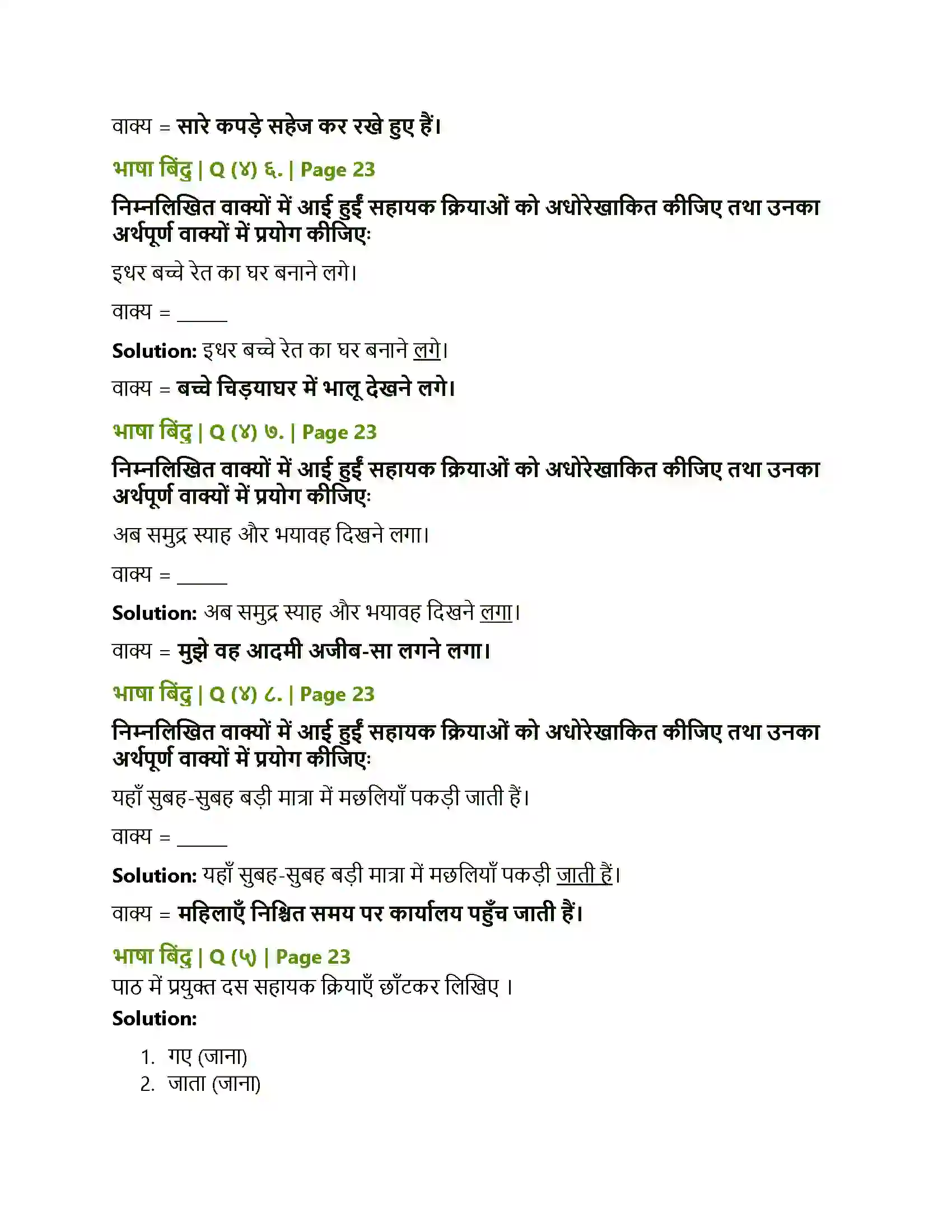 Maharashtra Board Class 10th Lokbharati गोवा जैसा मैंने देखा Solution 9