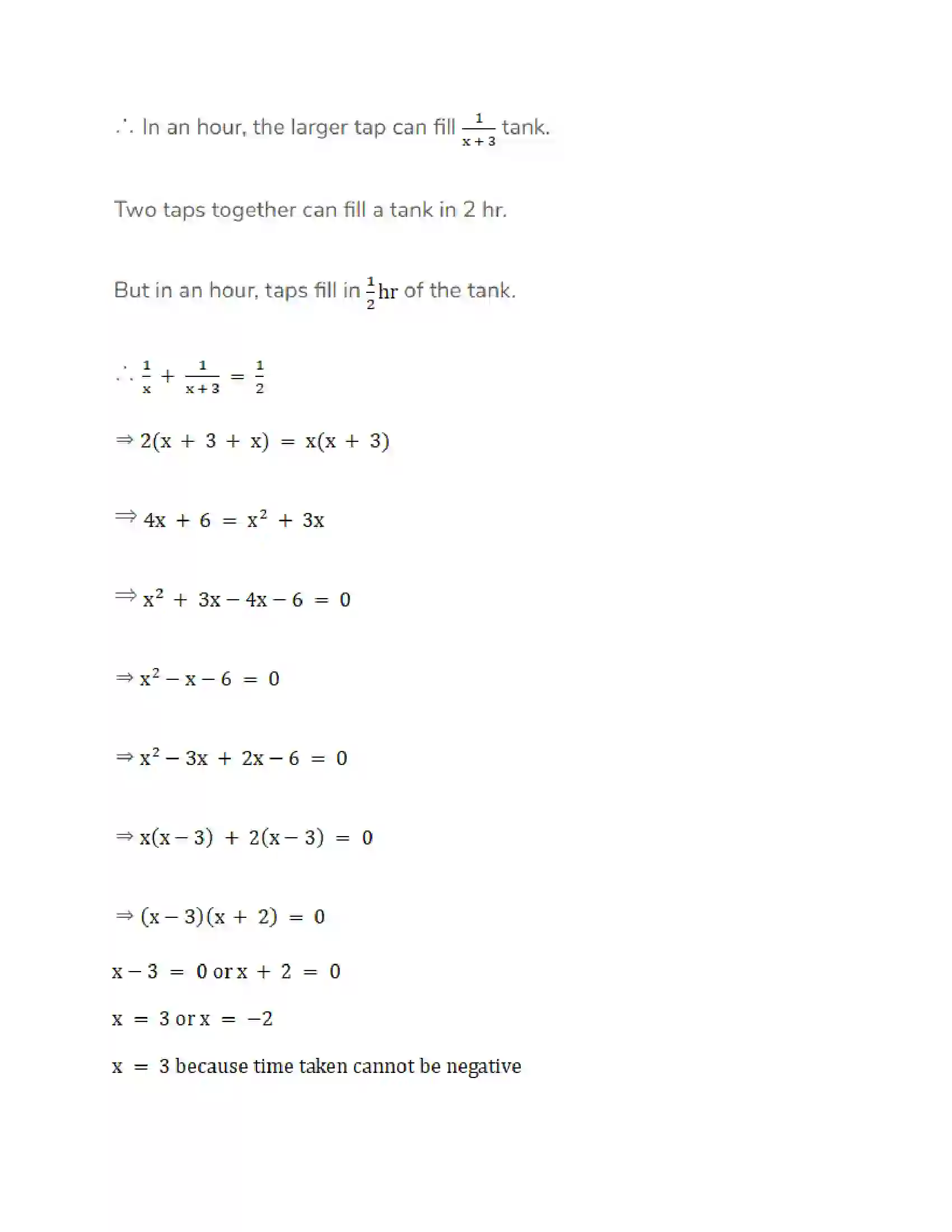 Maharashtra Board Class 10th Mathematics Part-I - English Medium Quadratic Equations Solution 63