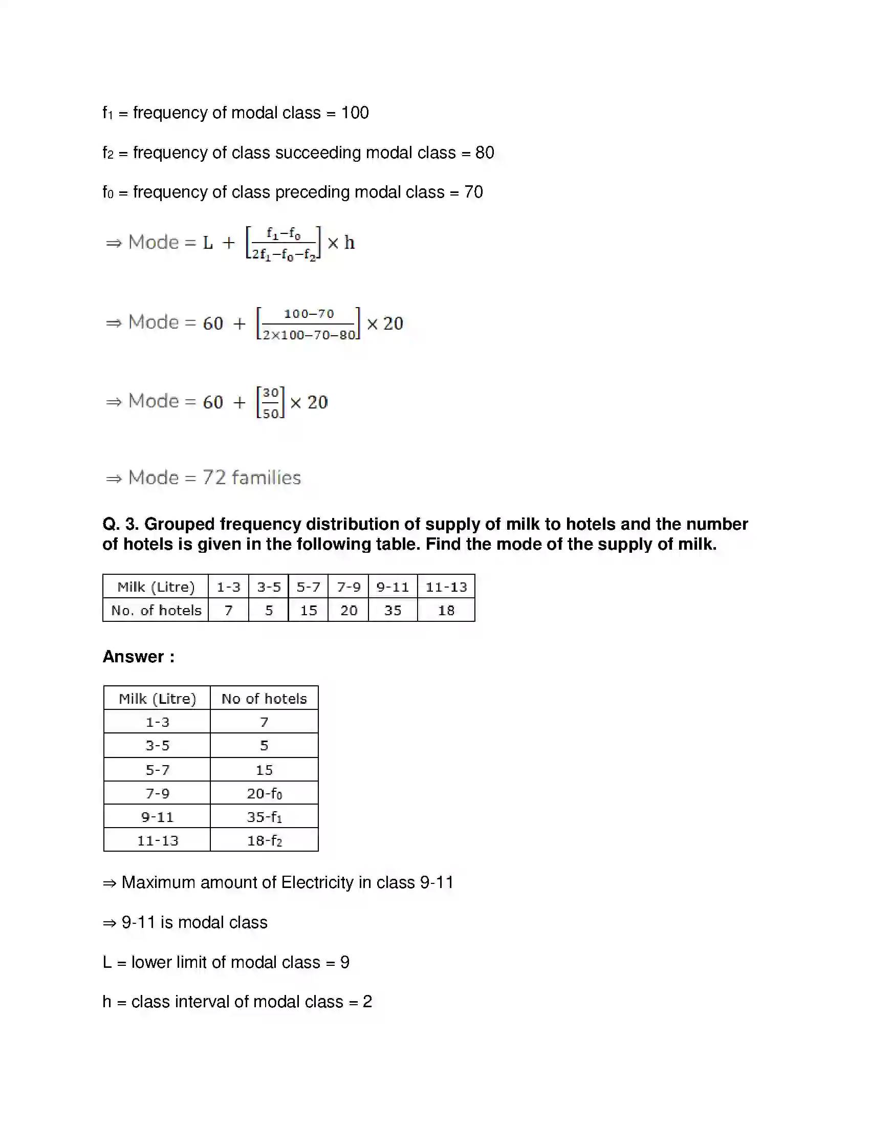 Maharashtra Board Class 10th Mathematics Part-I - English Medium Statistics Solution 12