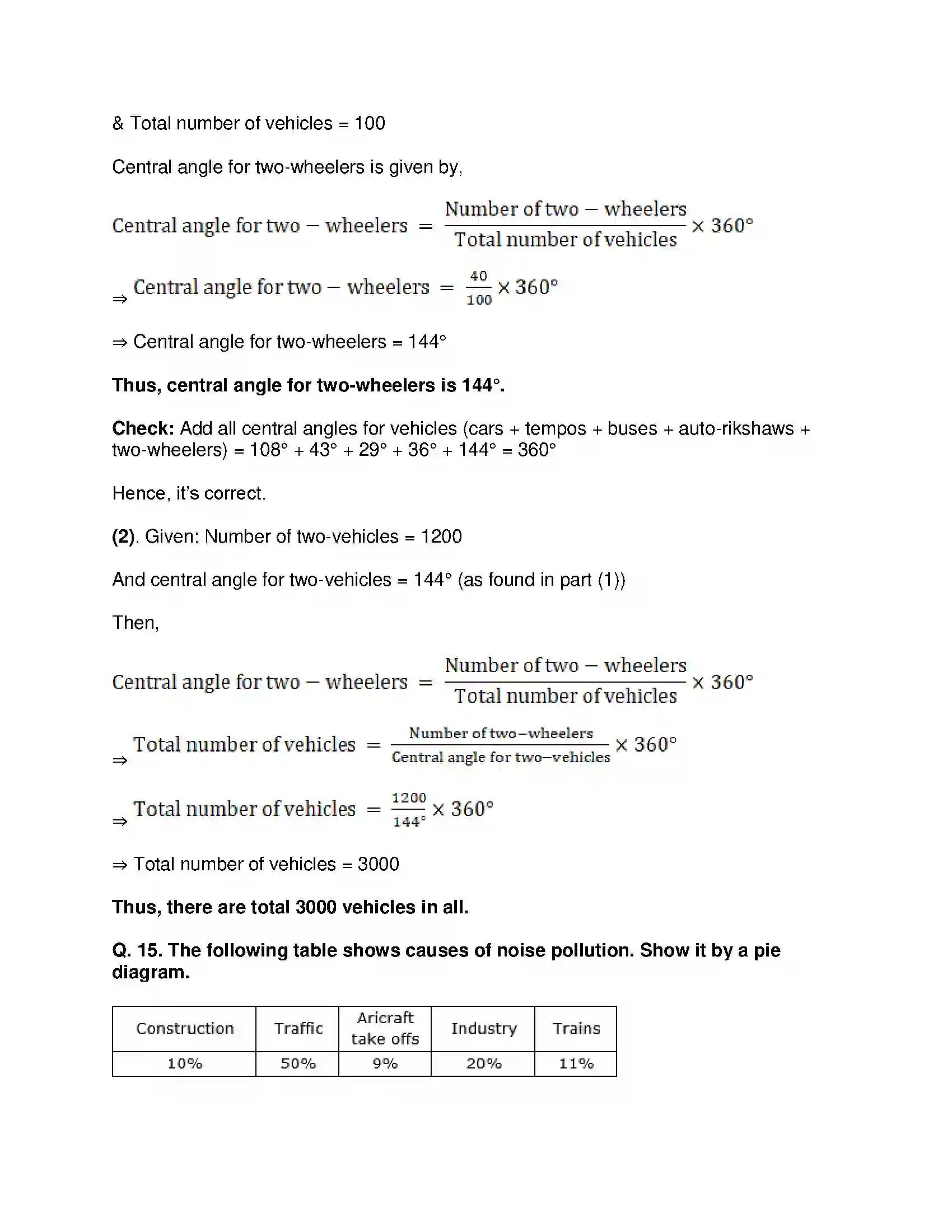 Maharashtra Board Class 10th Mathematics Part-I - English Medium Statistics Solution 49