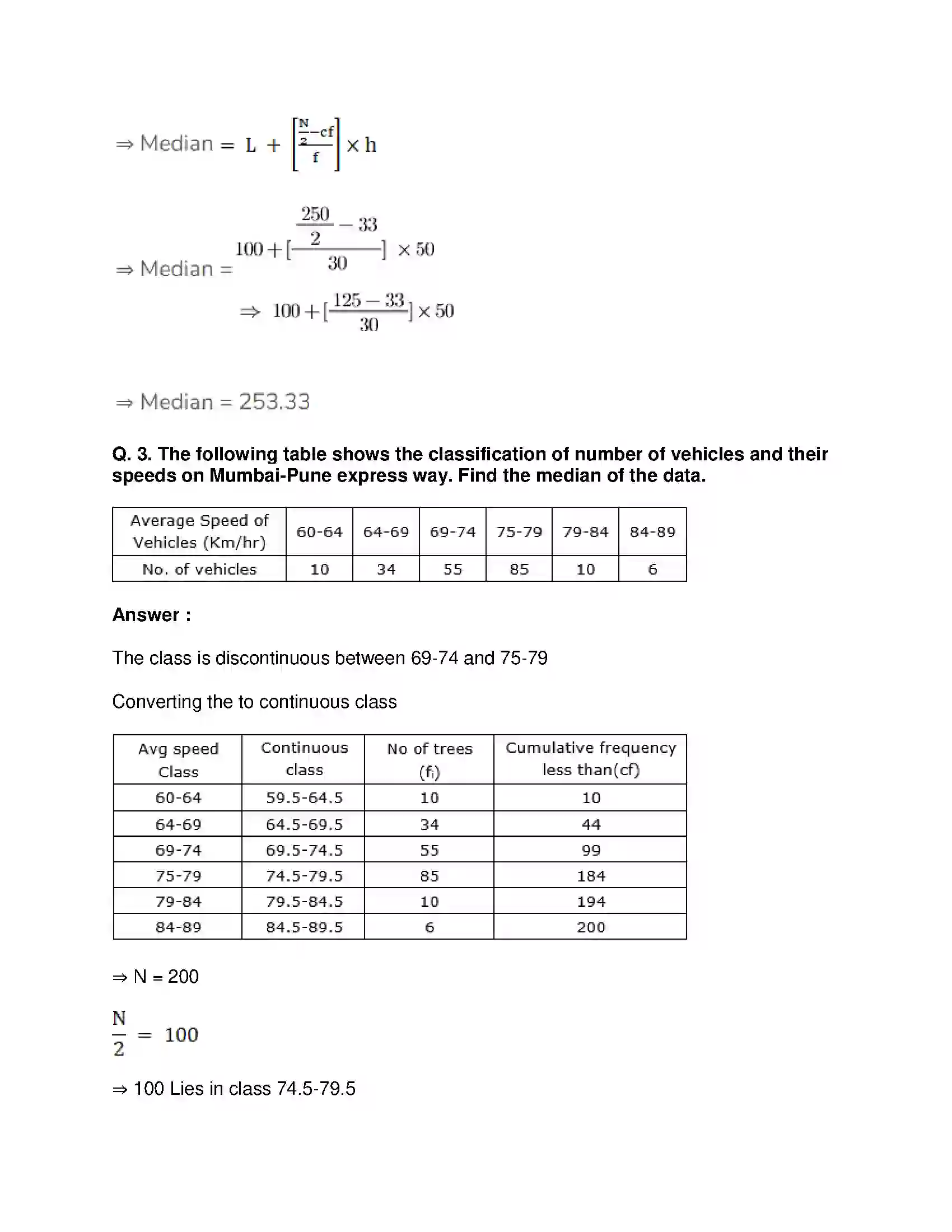 Maharashtra Board Class 10th Mathematics Part-I - English Medium Statistics Solution 8