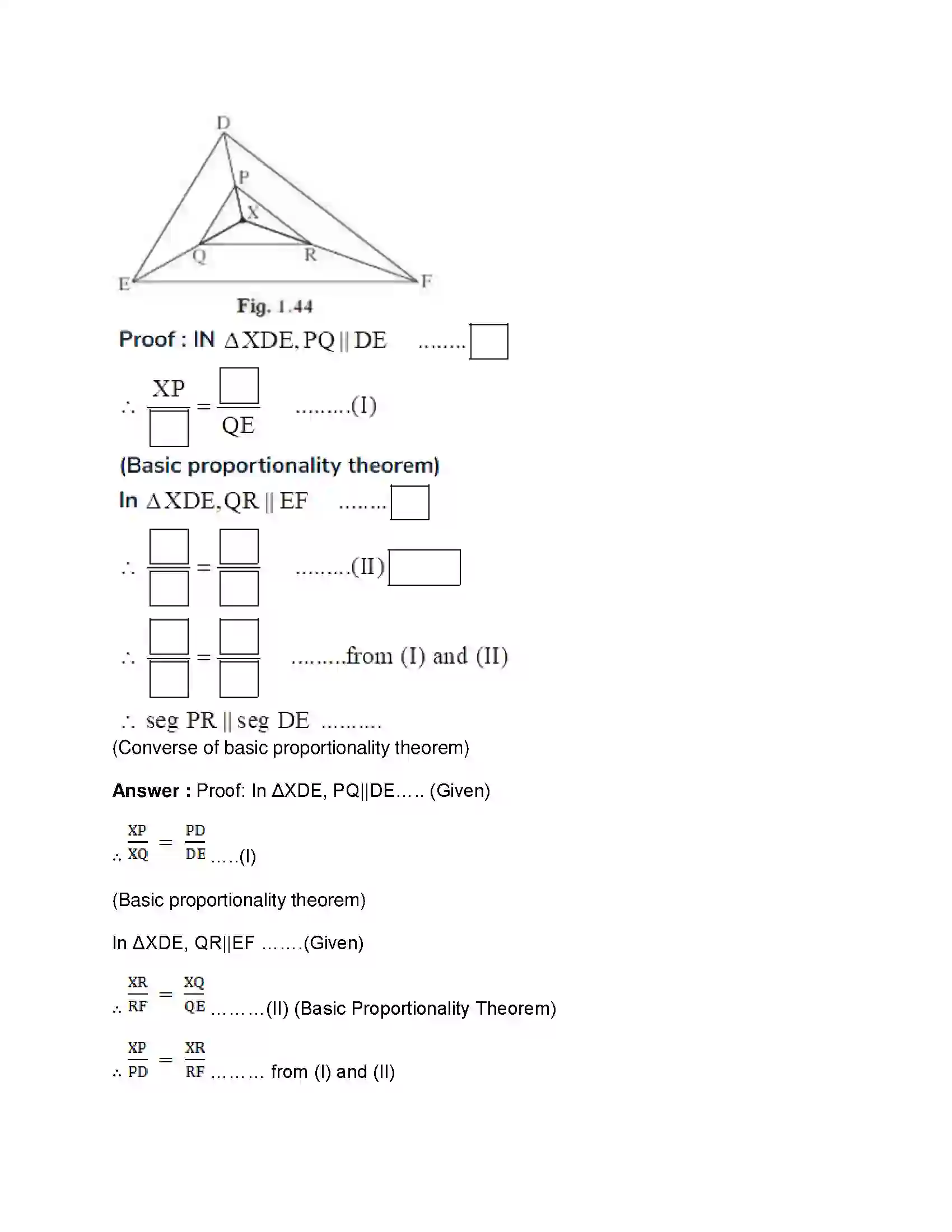 Maharashtra Board Class 10th Mathematics Part-II - English Medium Similarity Solution 13