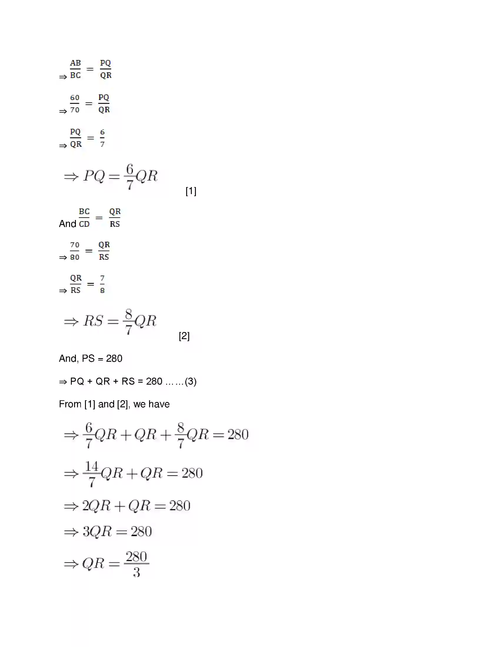 Maharashtra Board Class 10th Mathematics Part-II - English Medium Similarity Solution 34
