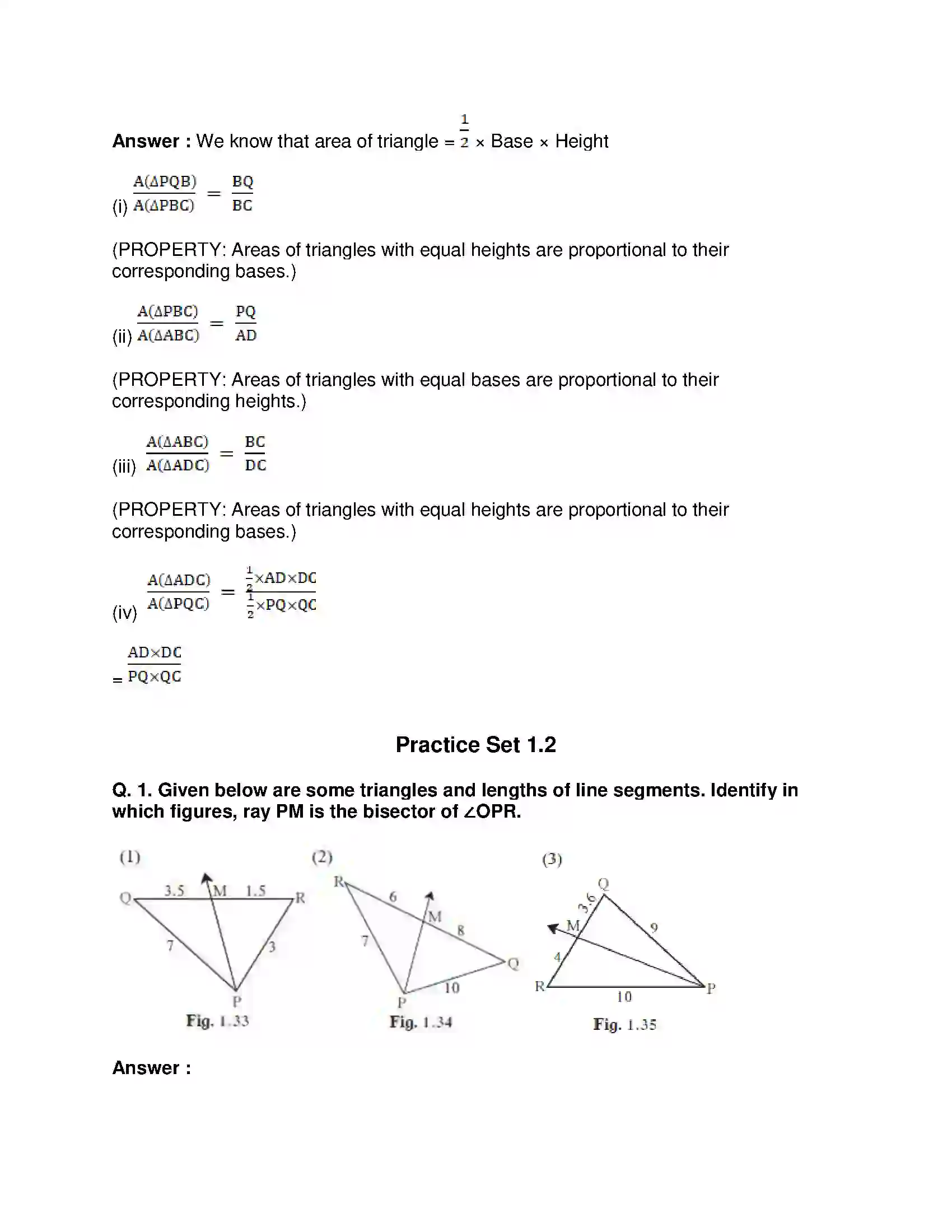 Maharashtra Board Class 10th Mathematics Part-II - English Medium Similarity Solution 5