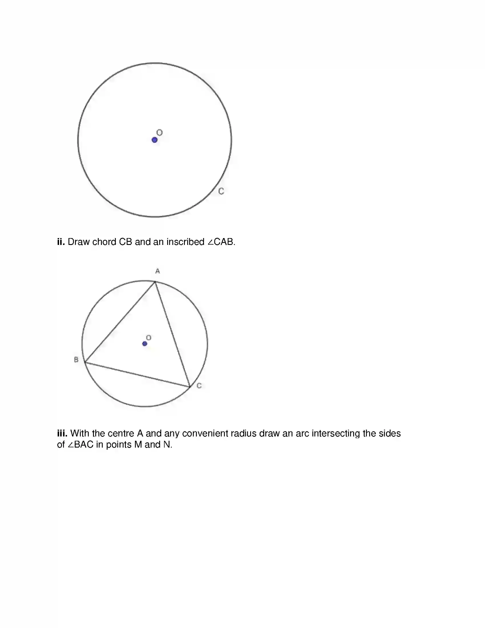 Maharashtra Board Class 10th Mathematics Part-II - English Medium Geometric Constructions Solution 11